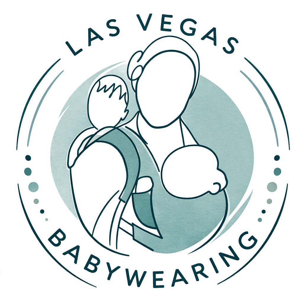 Las Vegas Babywearing Logo, babywearing