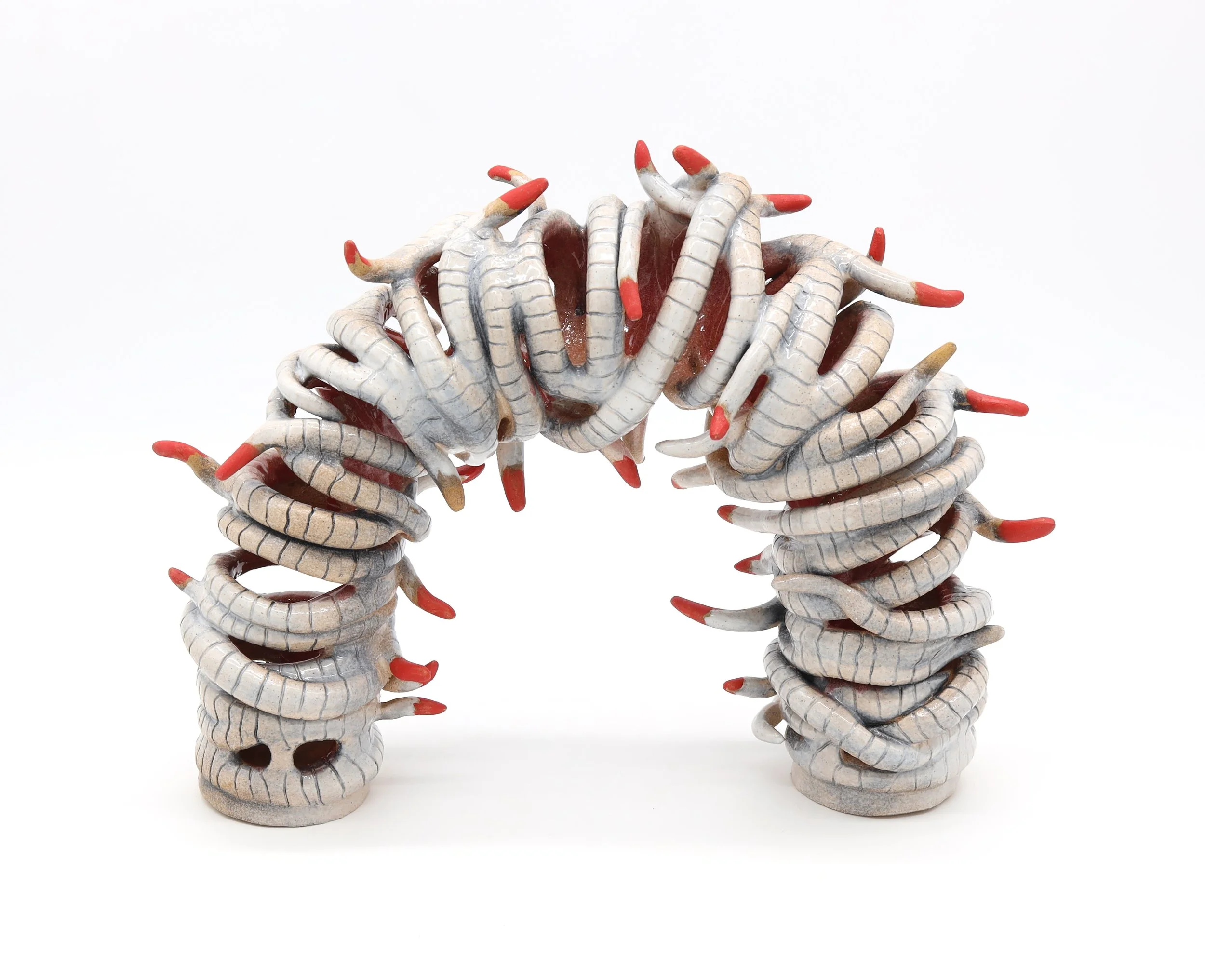 Metamorphosis,
Ceramic, 2024,
11” X 14.5” X  3.5” (H X W X D)