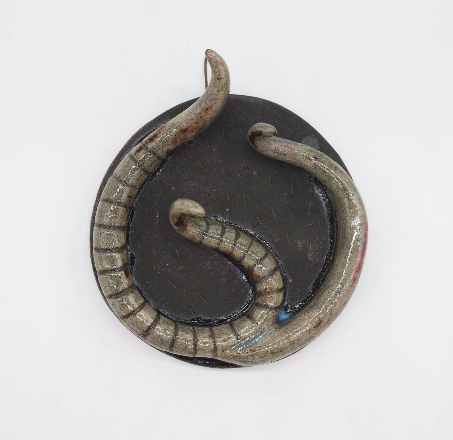 Grounded: Trace #5, Ceramic, 5x 5x 1.5 inches