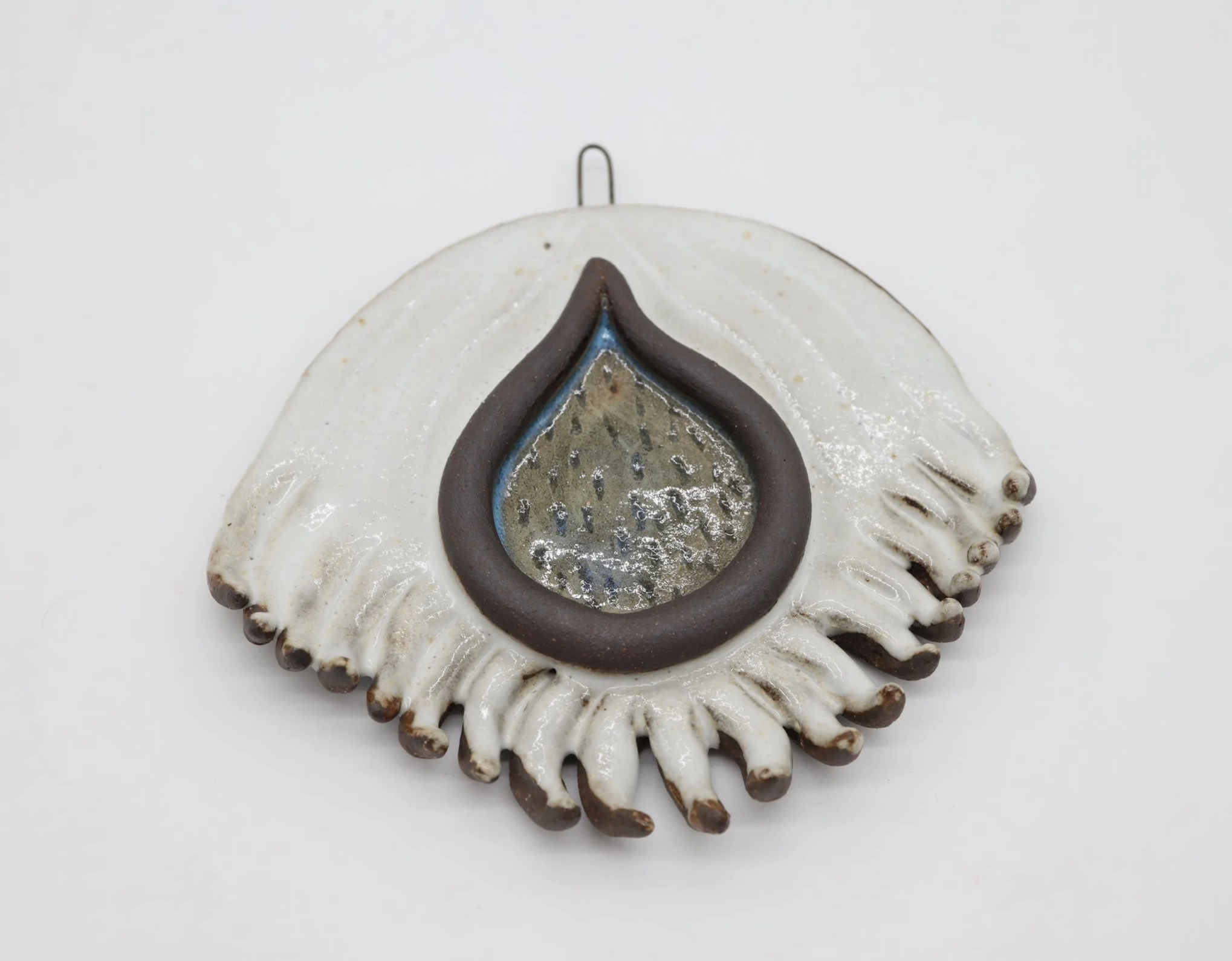 Grounded: Trace #6, Ceramic, 5x 5x 0.5 inches