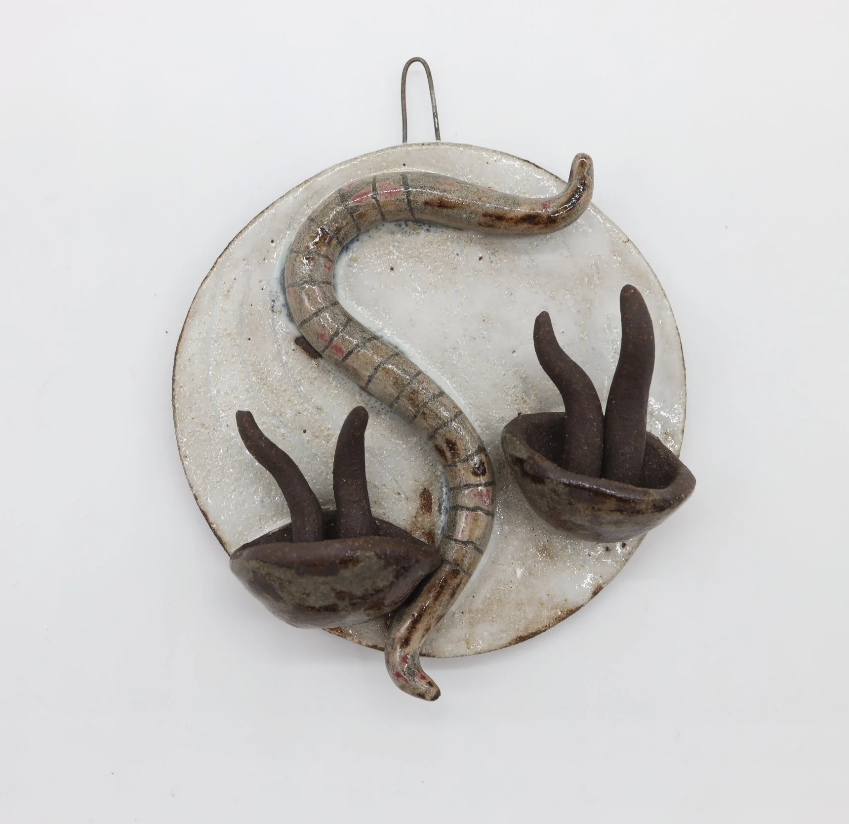 Grounded: Trace #8, Ceramic, 5x 5x 2 inches