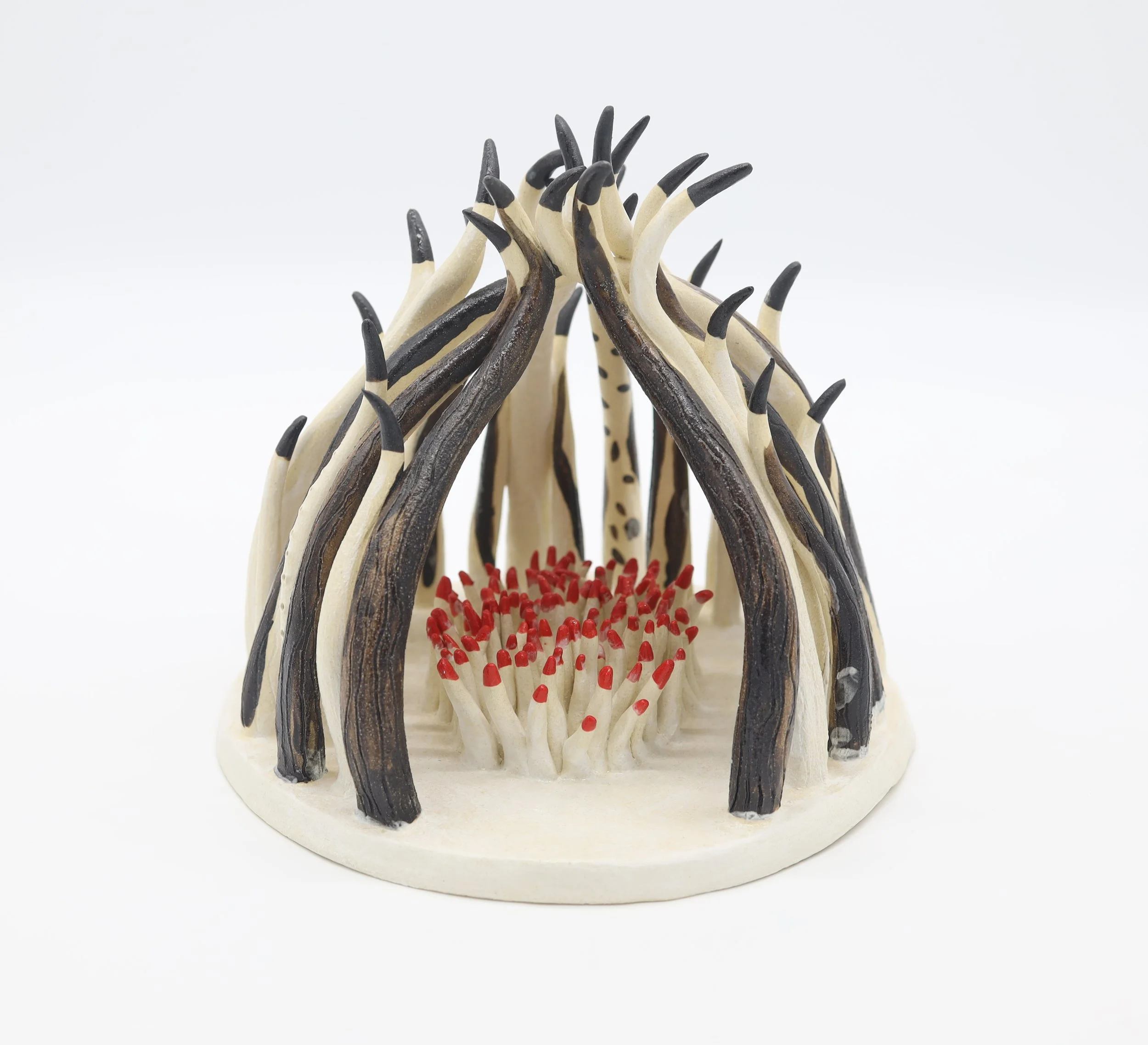 Guardian Angel,
Ceramic, 2020,
9” X 9”X 9” (HX WX D)