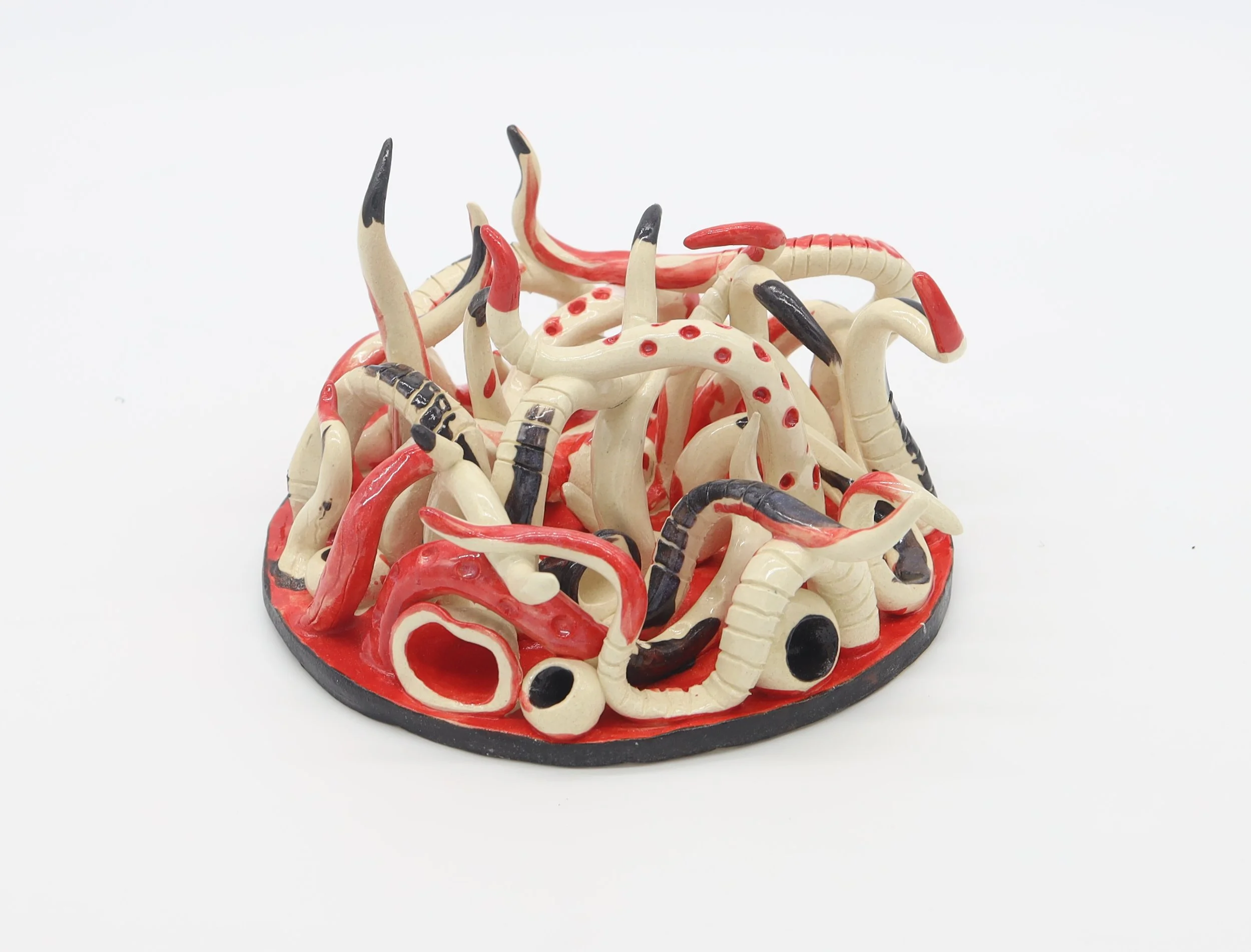 Guardian Angel,
Ceramic, 2020,
9” X 9”X 9” (HX WX D)