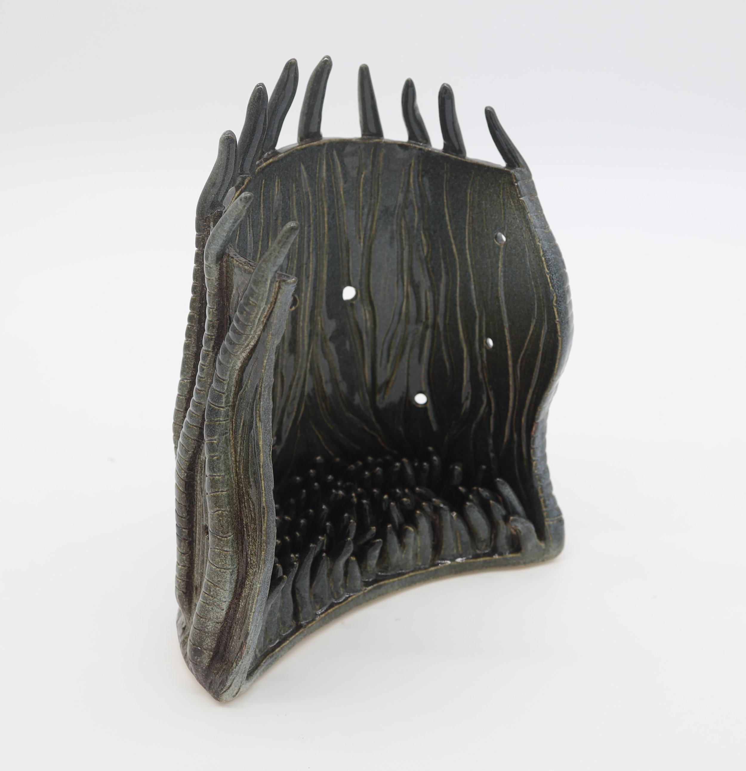 Growing Dejection, Ceramic, 2023, 9.5” X 6.5” x 4.5” (HXWXD)