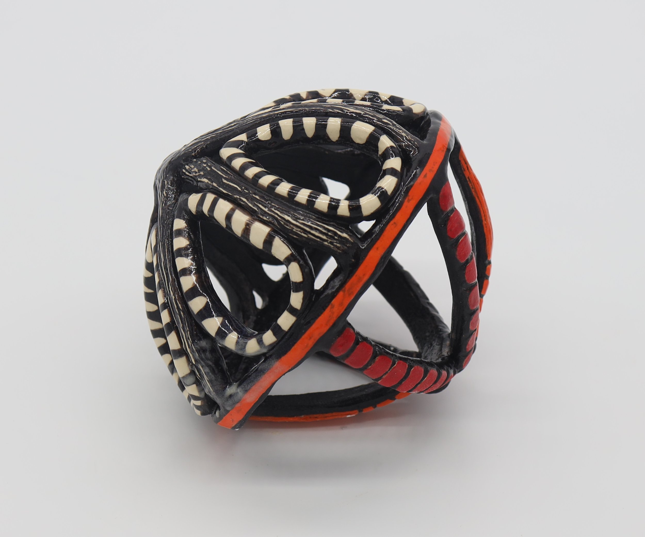 Hollow Entity,
Ceramic, 2020,
5” X 5” X 5” (H X W X D)