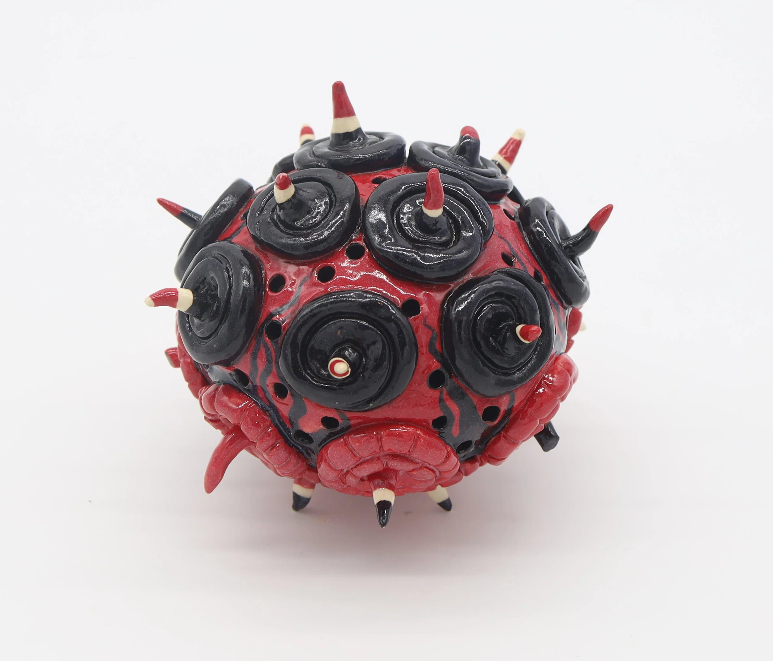 Magical Spikes,
Ceramic, 2020,
5”x 4.5”x 5.5” (H x W x D) 