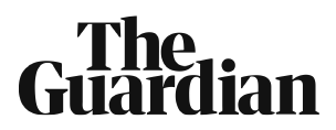 The Guardian logo in black text.
