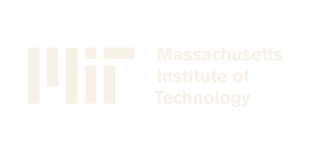 MIT Massachusetts Institute of Technology logo on a black background.