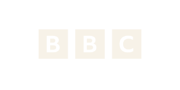 Black background with three white square tiles, each containing a black letter: B, B, C.