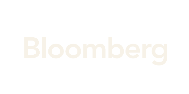 Black background with the white Bloomberg logo in the center.