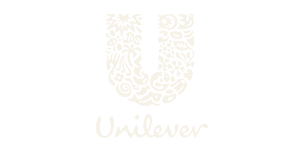 Unilever logo with a stylized 'U' composed of various plant and household item illustrations, with the word 'Unilever' below.