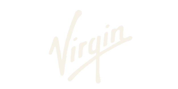 The word 'Virginia' written in cursive white text on a black background.