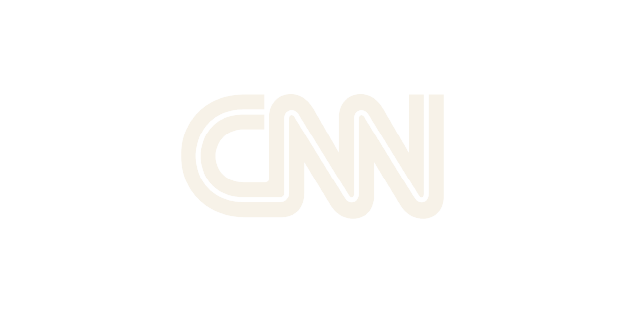 CNN logo in black and white.