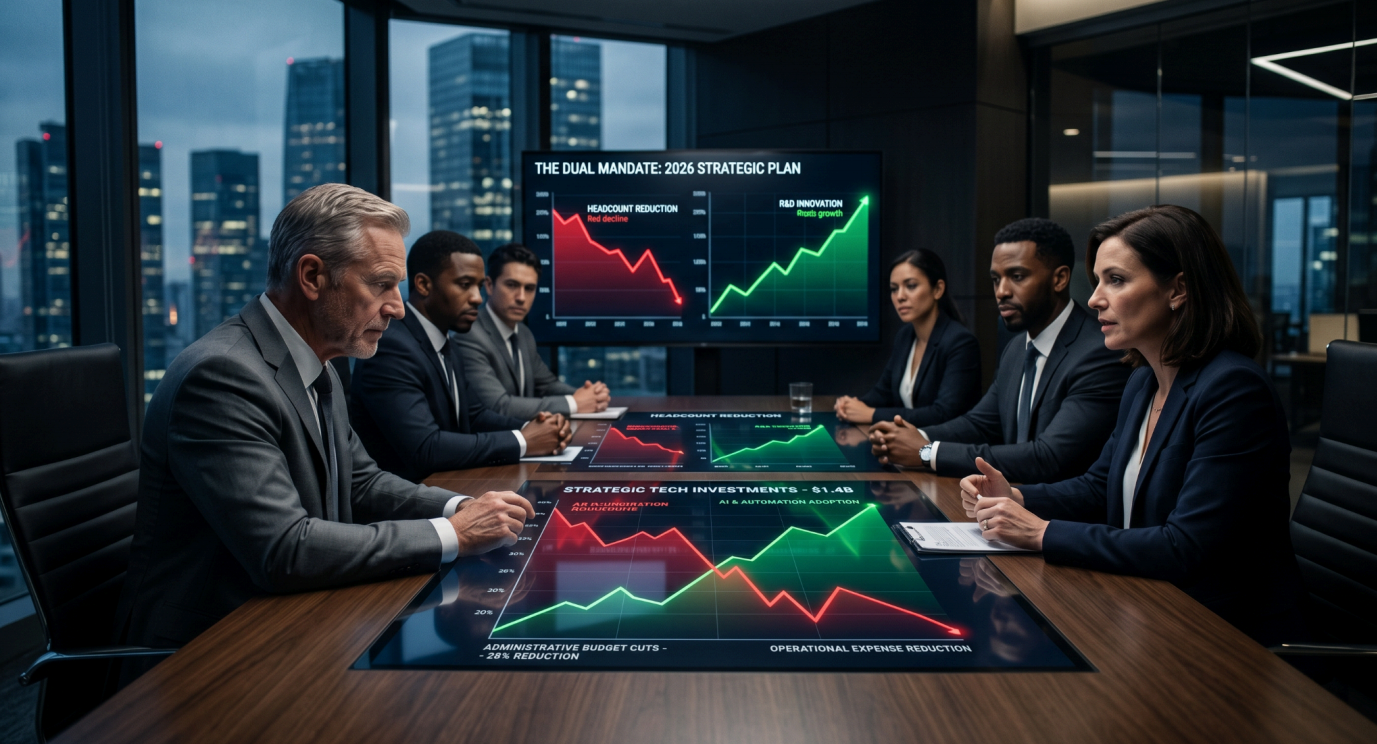 THE DUAL MANDATE OF 2026 COST REDUCTION