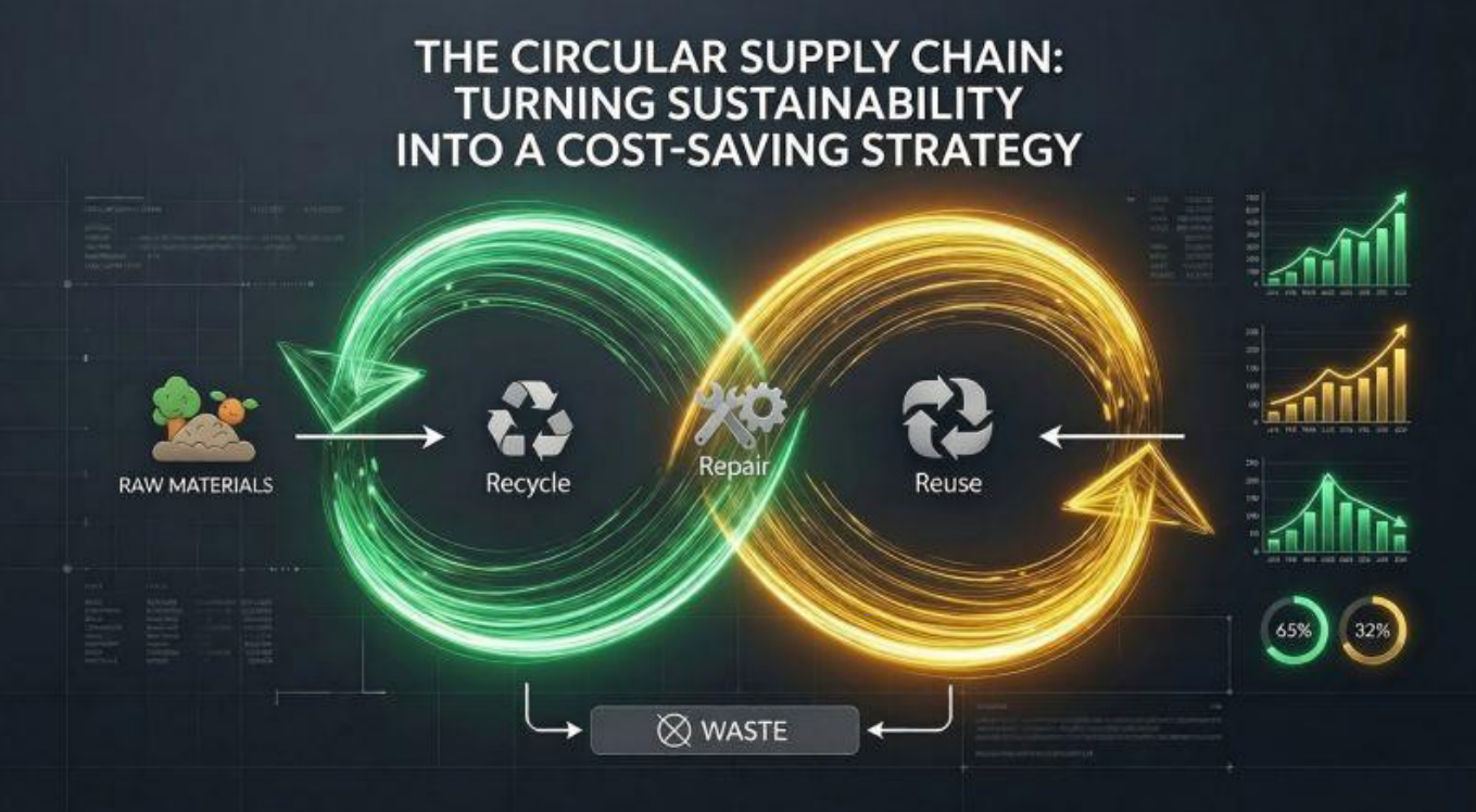 THE CIRCULAR SUPPLY CHAIN: TURNING SUSTAINABILITY INTO A COST-SAVING STRATEGY