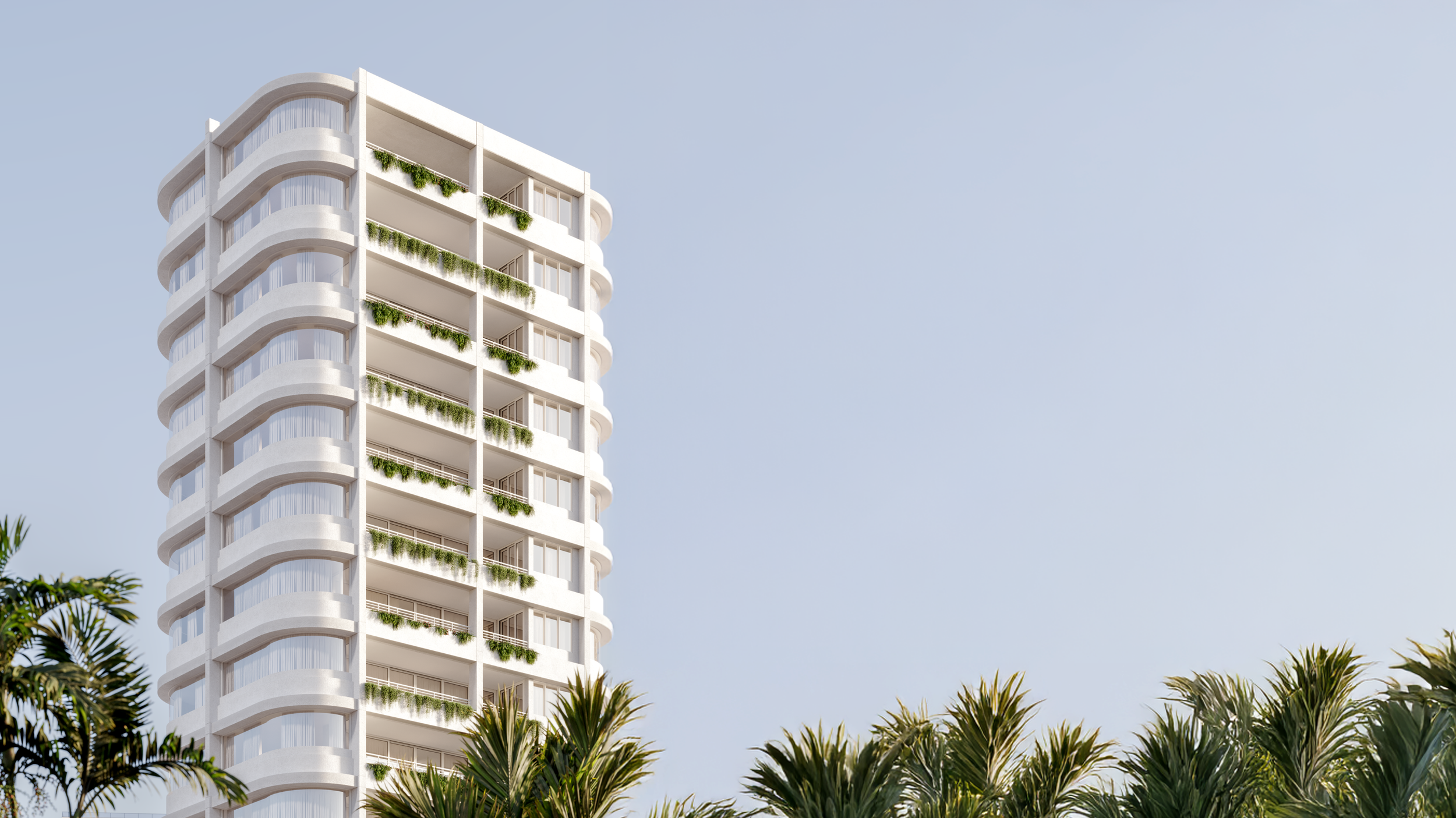 Exterior facade with surrounding context