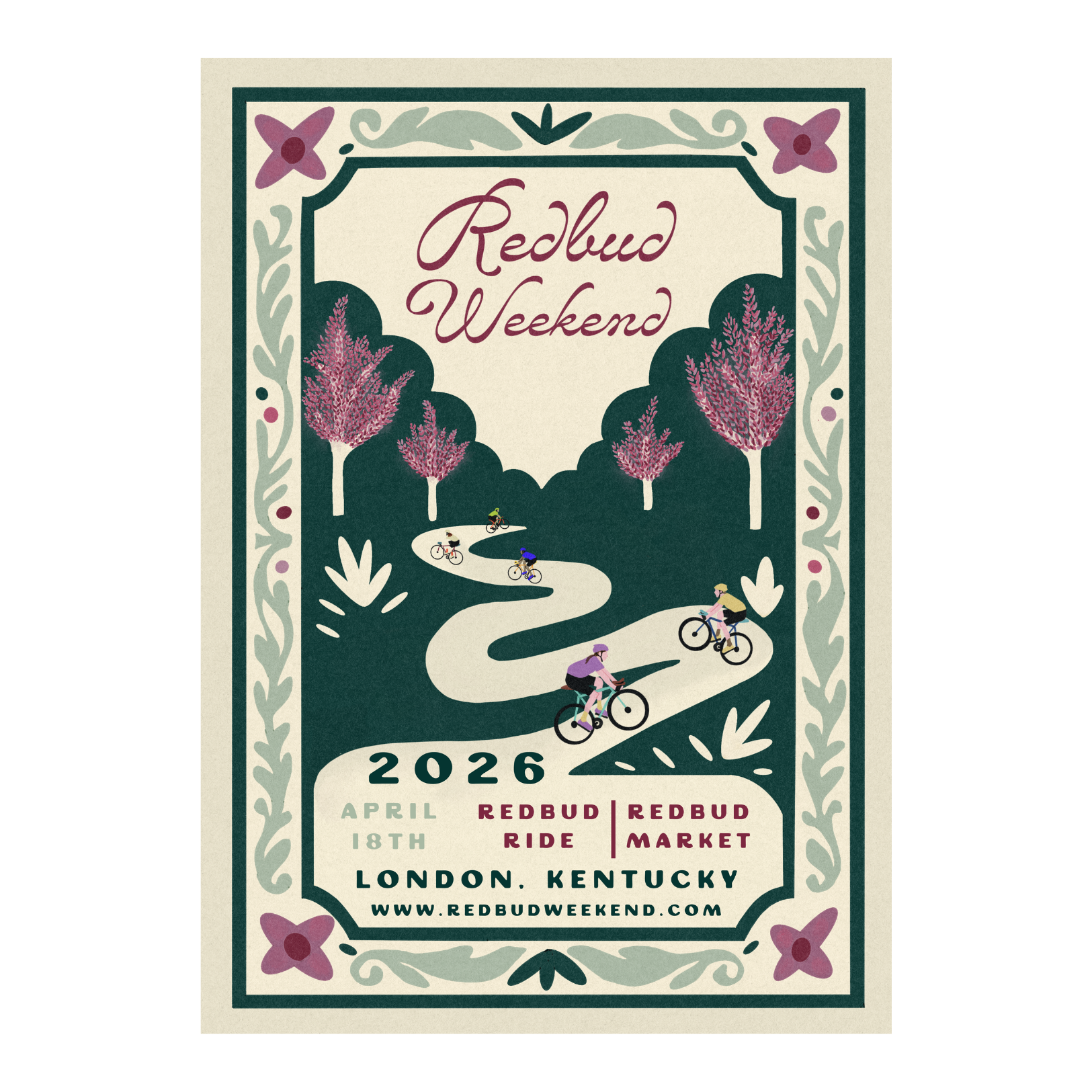 2026 Redbud Weekend Poster