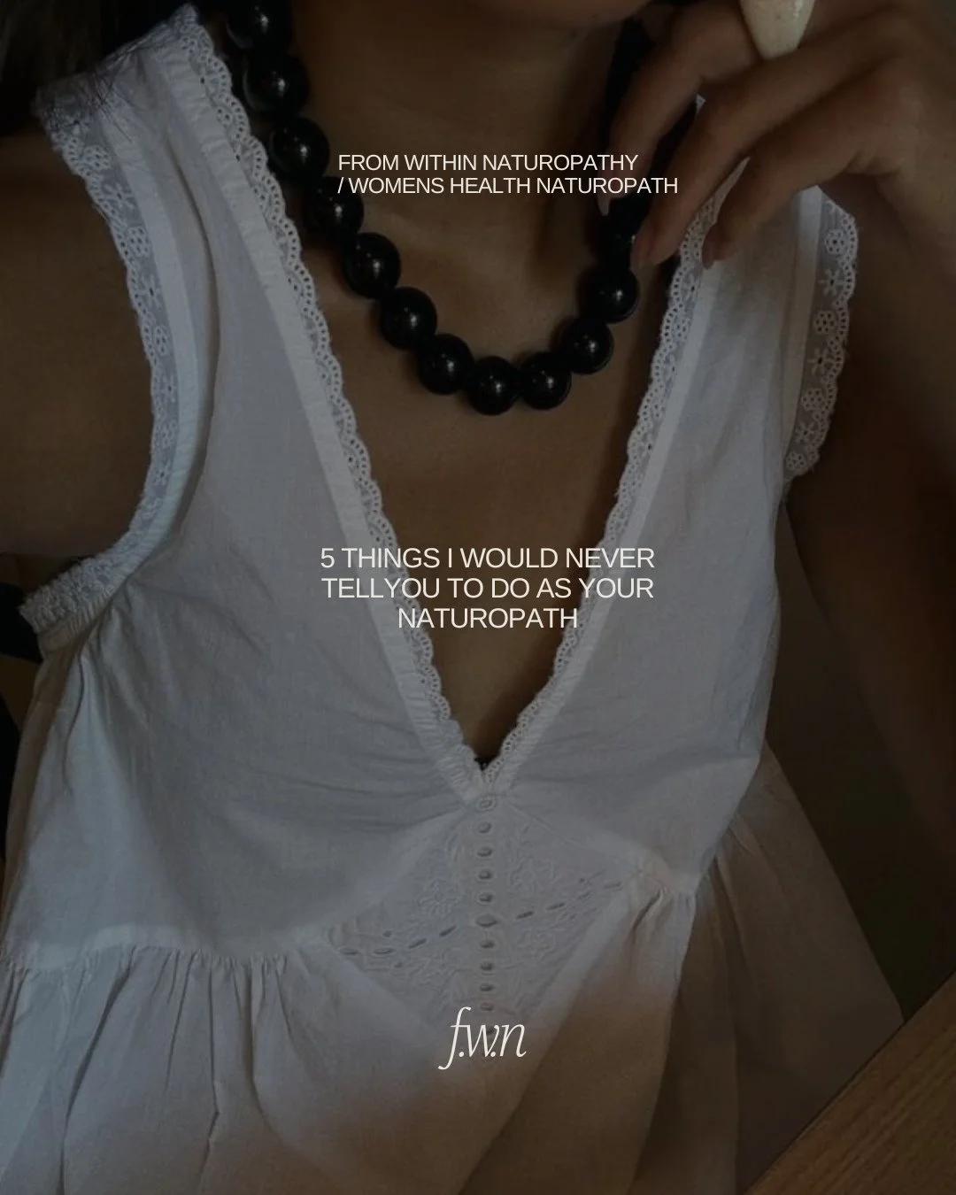 My promise as your Naturopath! 🤎 #naturopath #naturopathy #womenshealth