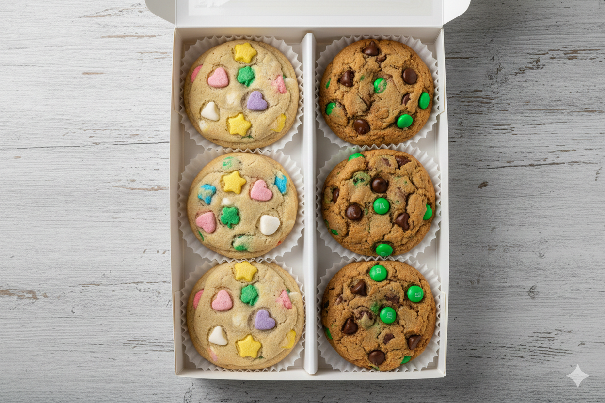 St Patricks Day Cookie Box