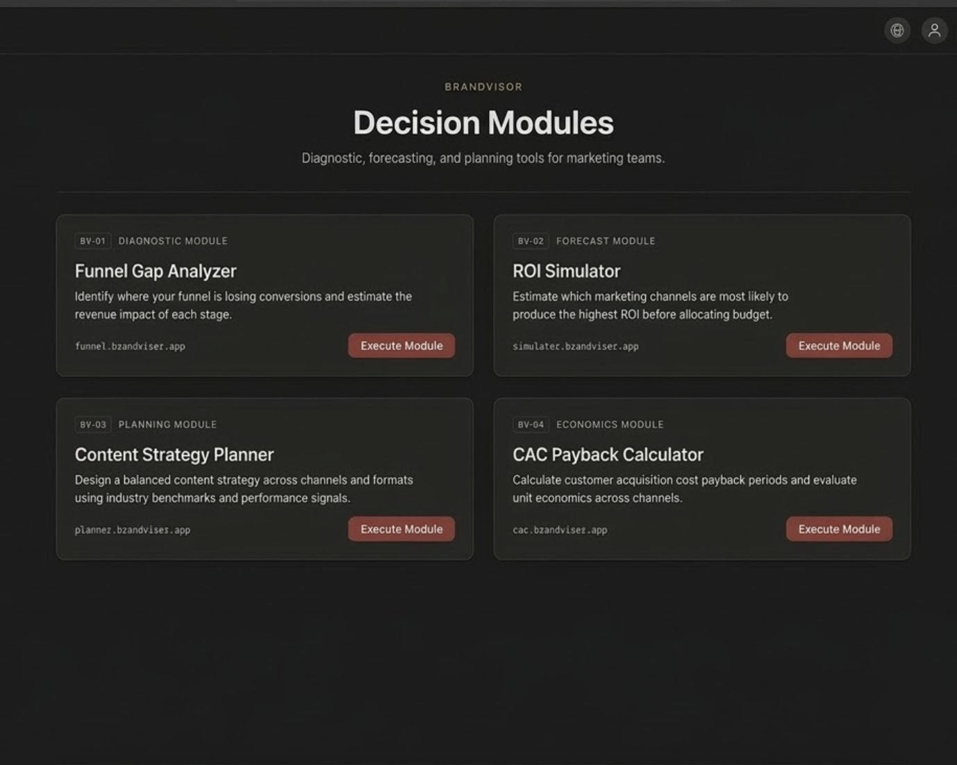 Marketing Decision Tools