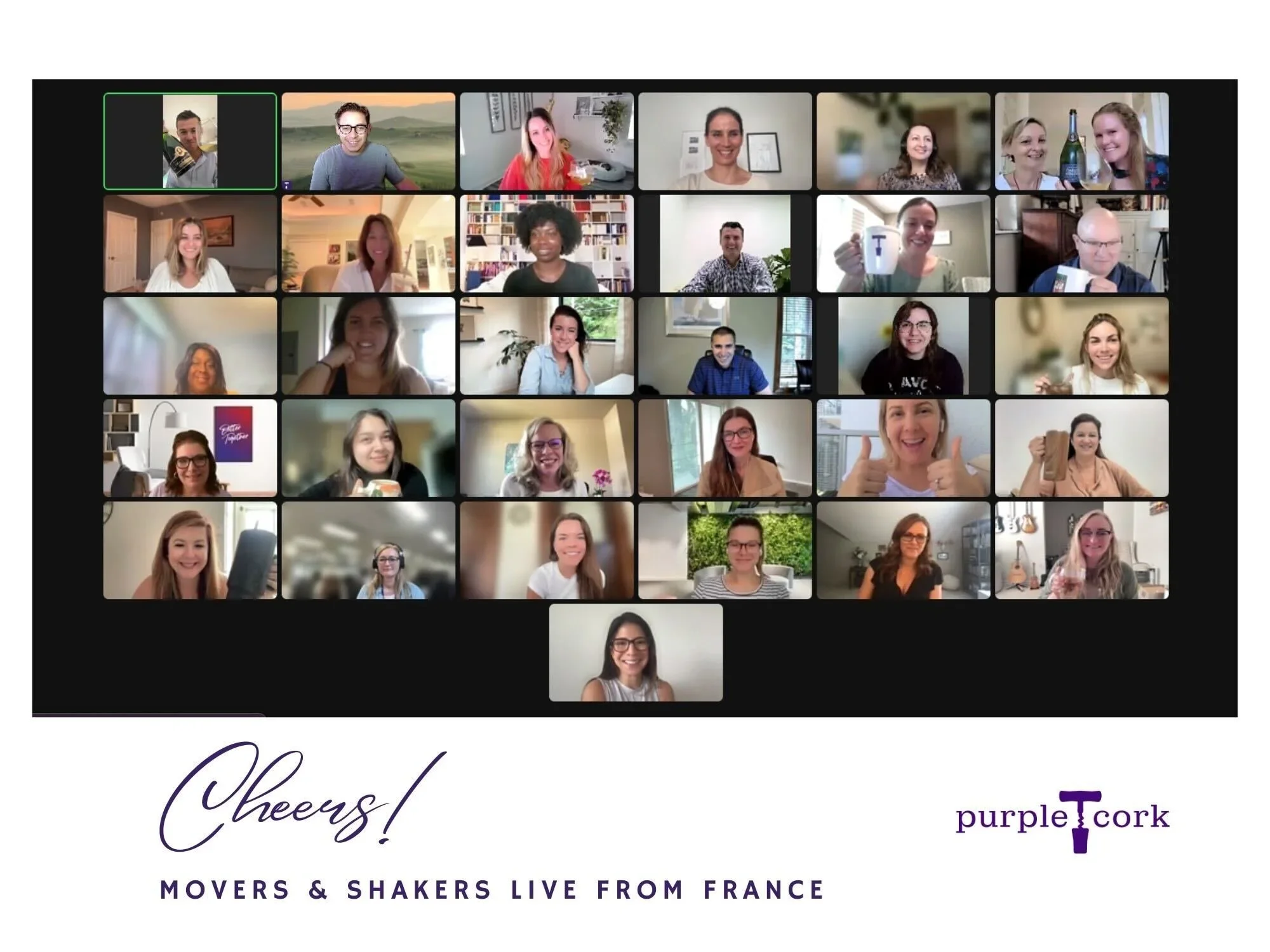 Marketers from around the globe raise a glass and share best practices