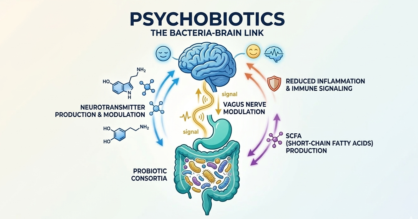 Happiness is a Gut Feeling: How "Psychobiotics" Can Transform Your Mood and Sleep