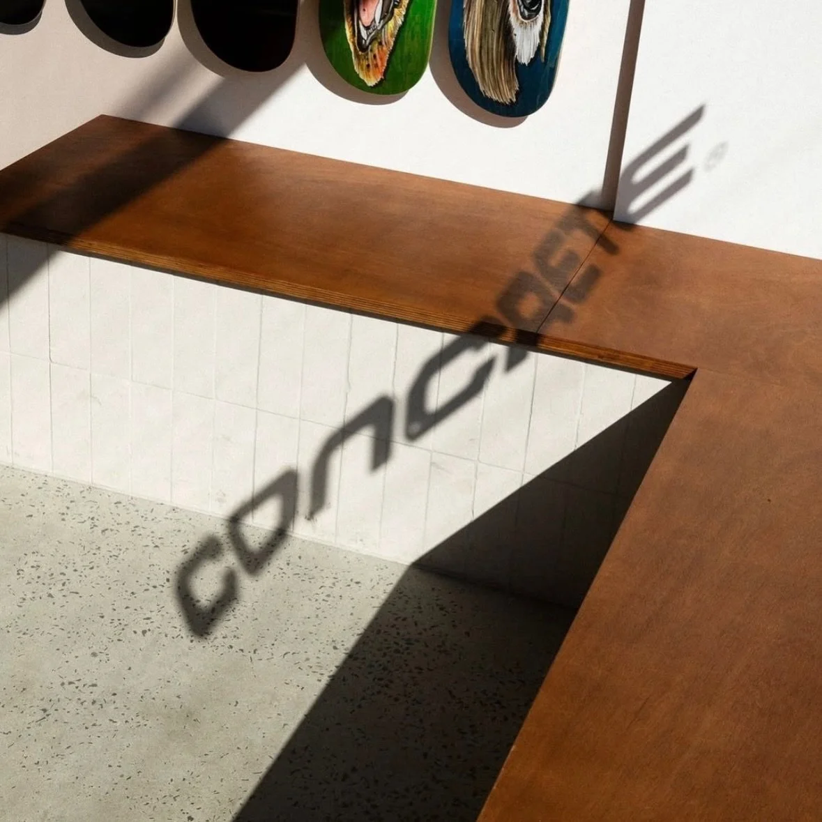 Concrete shop renovation and fit out 

Epic doing fun work for good people 

Built by @hbuild_co 
Photo | @concreteskatesply