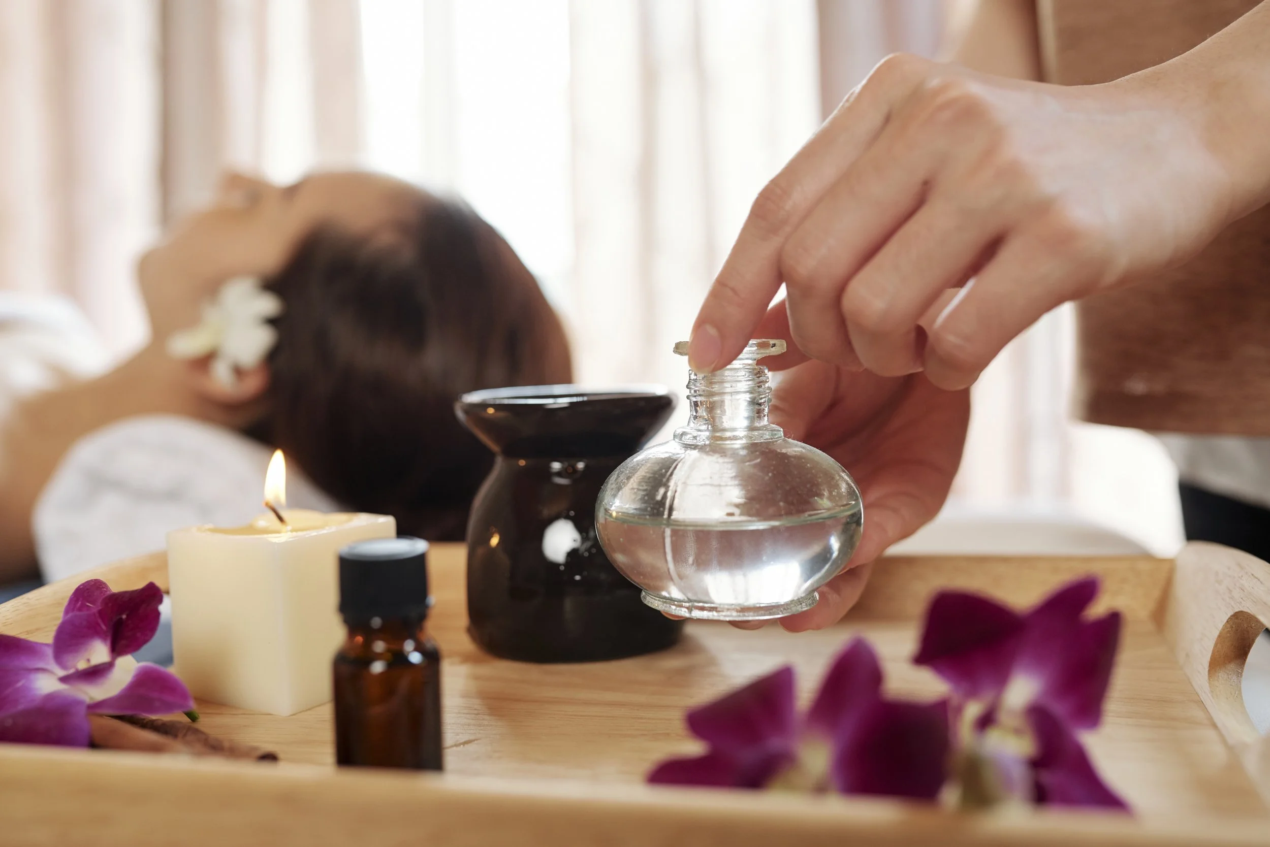 Aromatherapy Massage with essential oils Thai Healing Hawaii