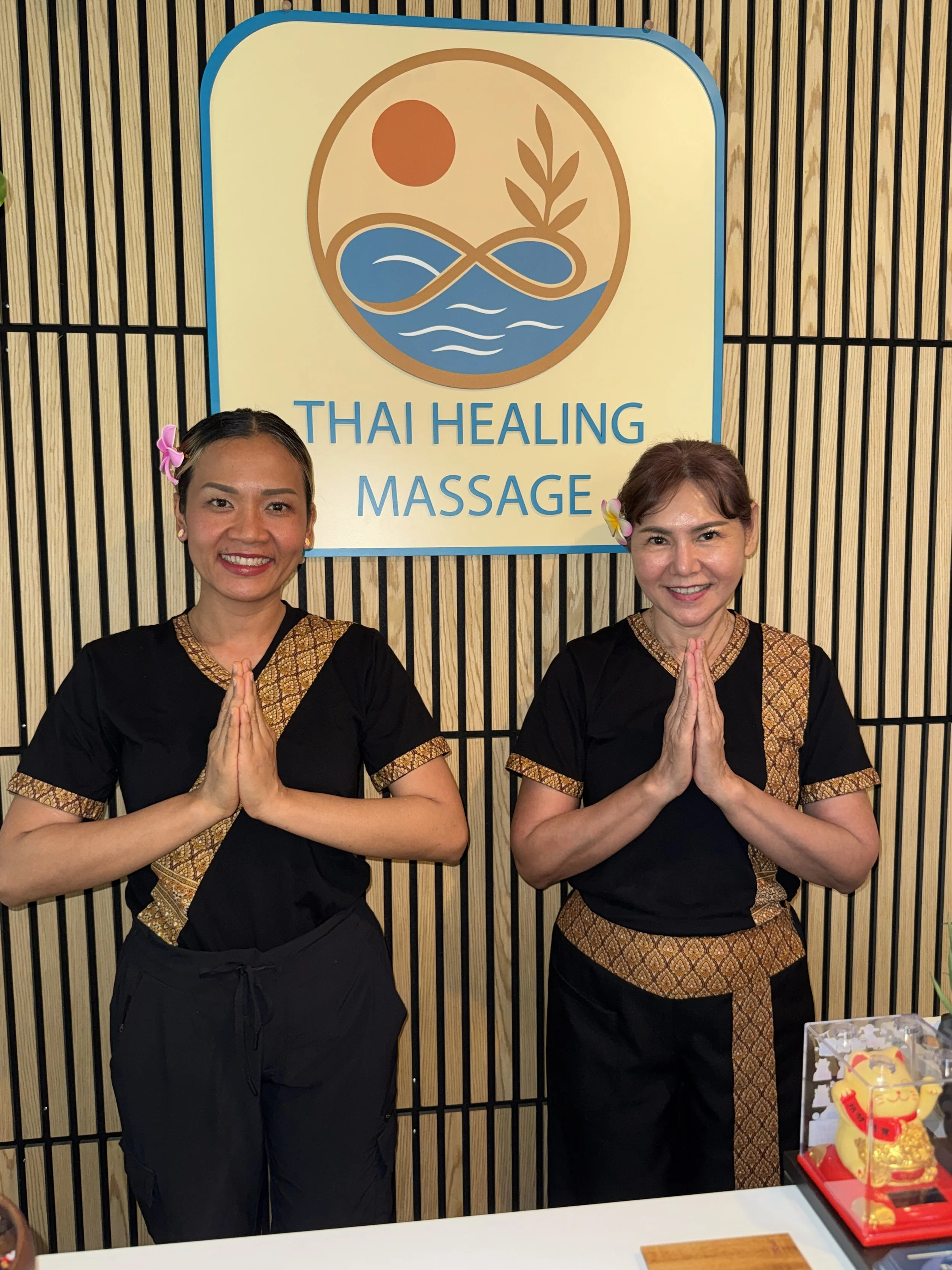 Nan and therapist team at Thai Healing Massage Ewa Beach