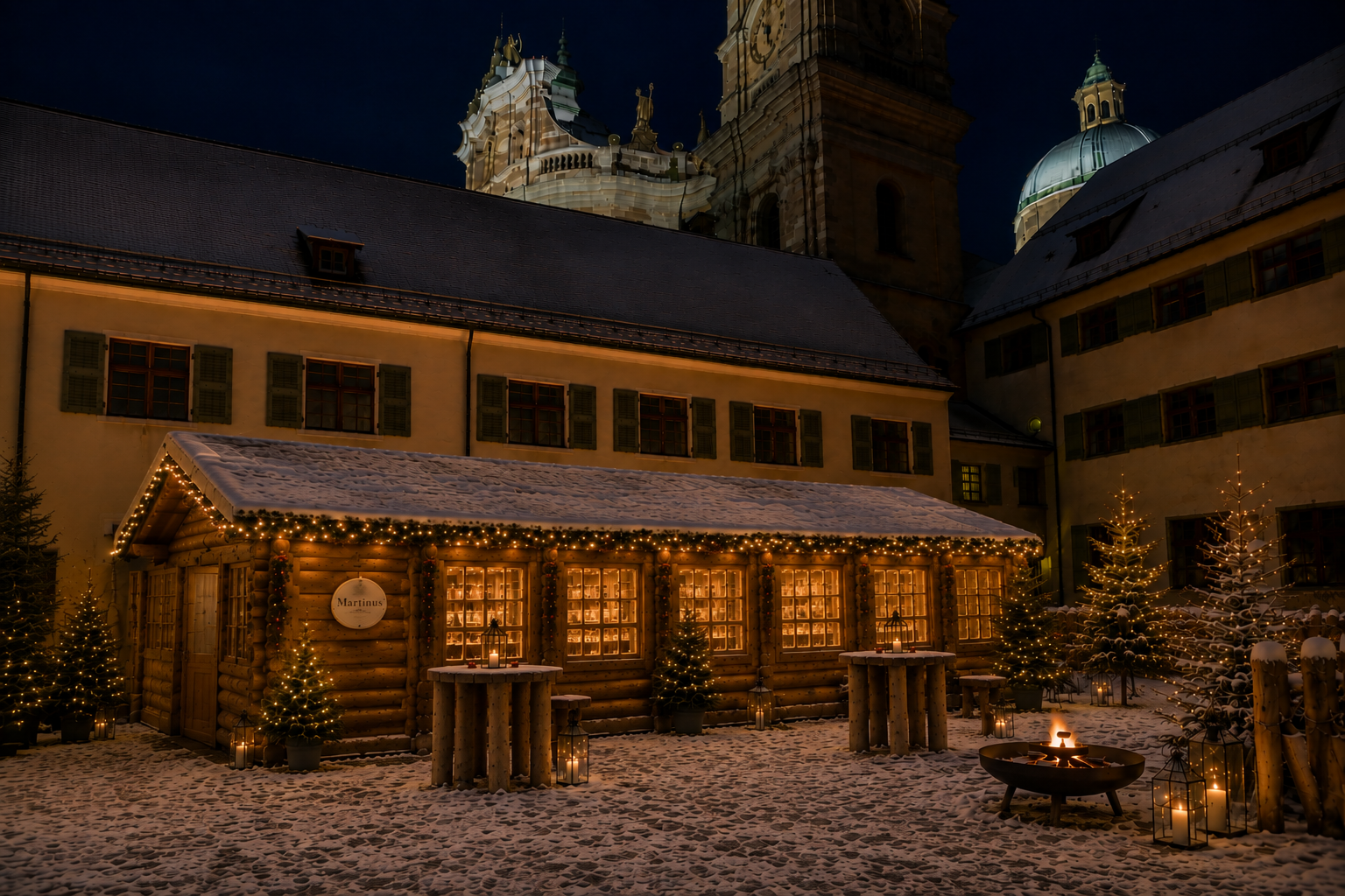 Weihnachtshütte