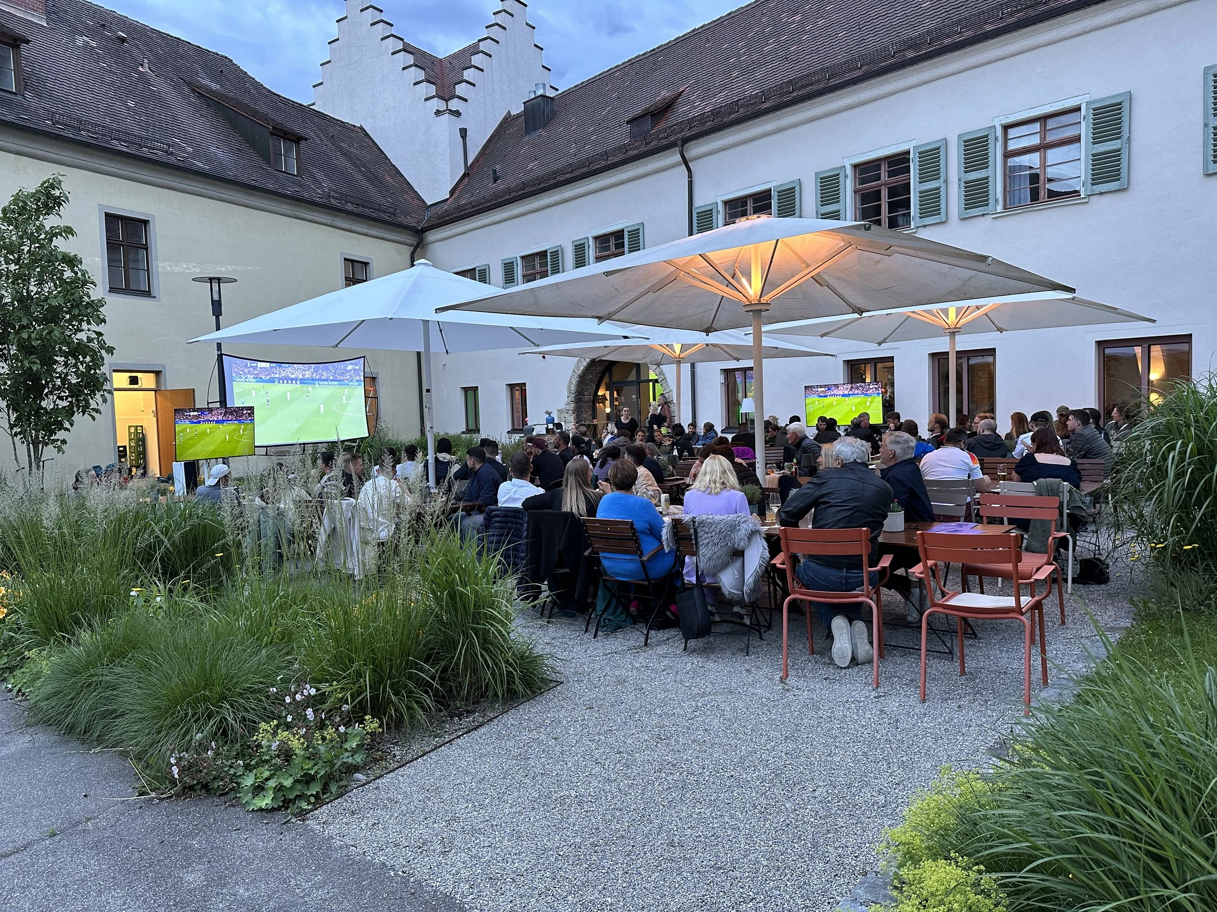 Außenansicht vom Martinus in Weingarten.