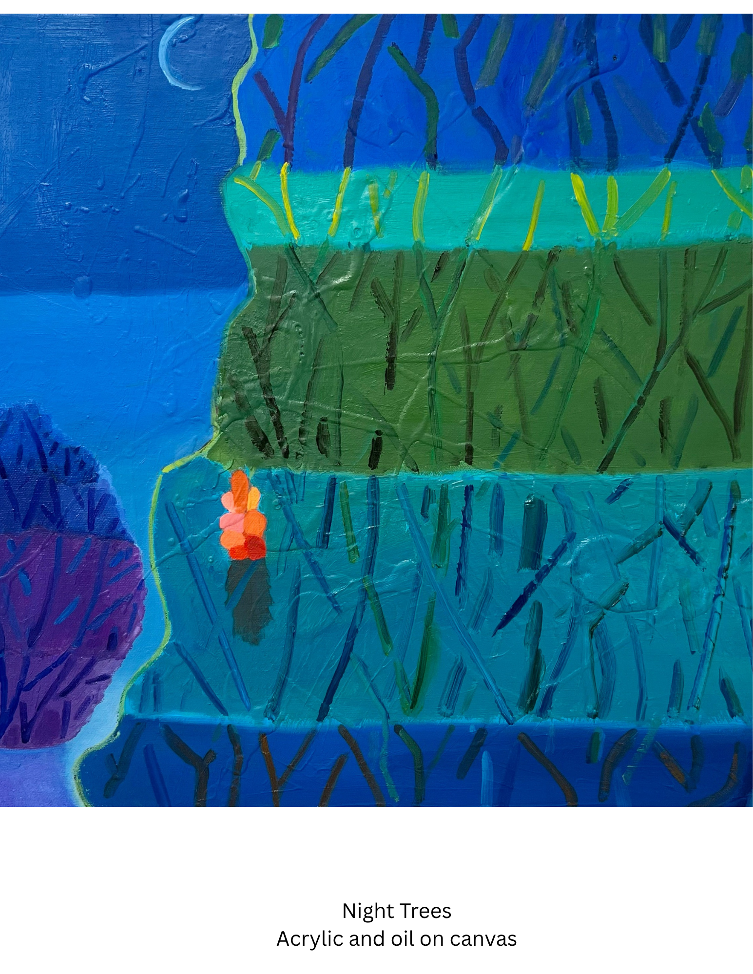 Night Trees Acrylic and oil on canvas.png