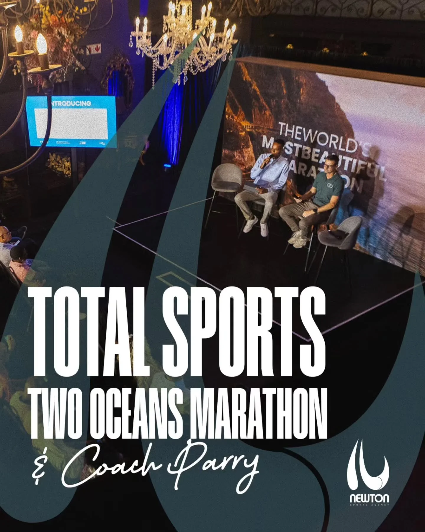 NEW ANNOUNCEMENT:
 
Newton Agency is proud to have brokered the partnership that sees @coachparry appointed as the official @totalsportstwooceansmarathon coach. Through this partnership, Coach Parry will provide training guidance, coaching insights, 