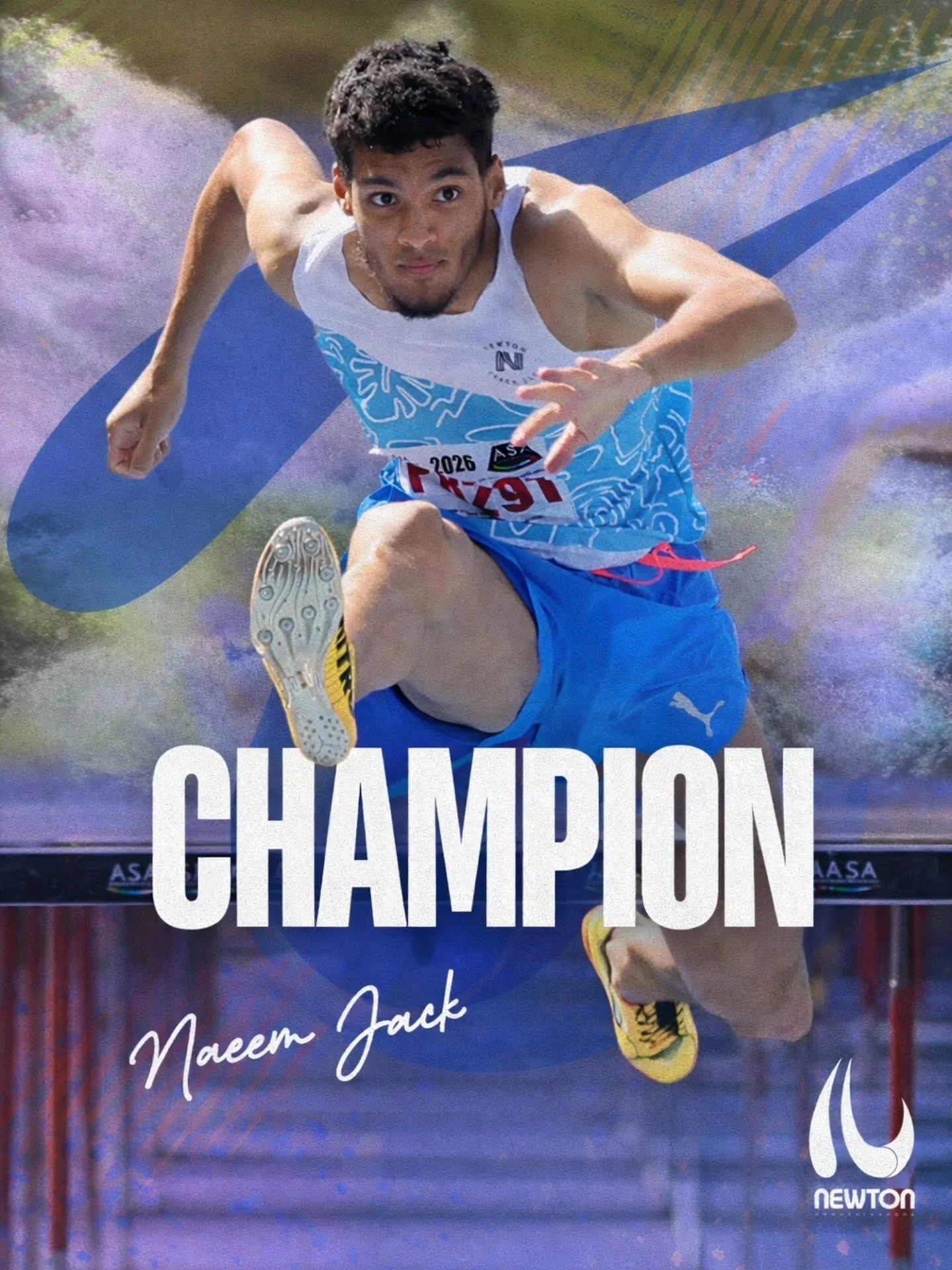 Congratulations to @naeemjack.n on winning gold in the u20 110mH at the @asa_athletics_south_africa Junior Championships today - booking his ticket to the @worldathletics World Junior Championships to be held in Oregon, USA later this year🥇👏🏾

@pu
