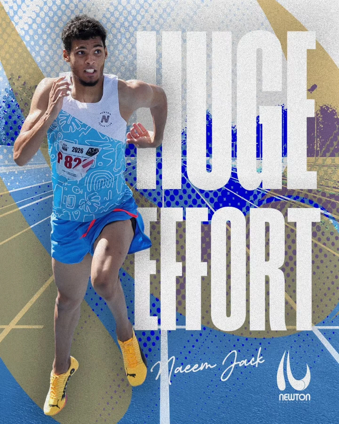 Great job @naeemjack.n on taking the silver medal in the 200m at the Senior South African National Championships (as a junior athlete!)👏🏾 

@puma 
@pumarunning