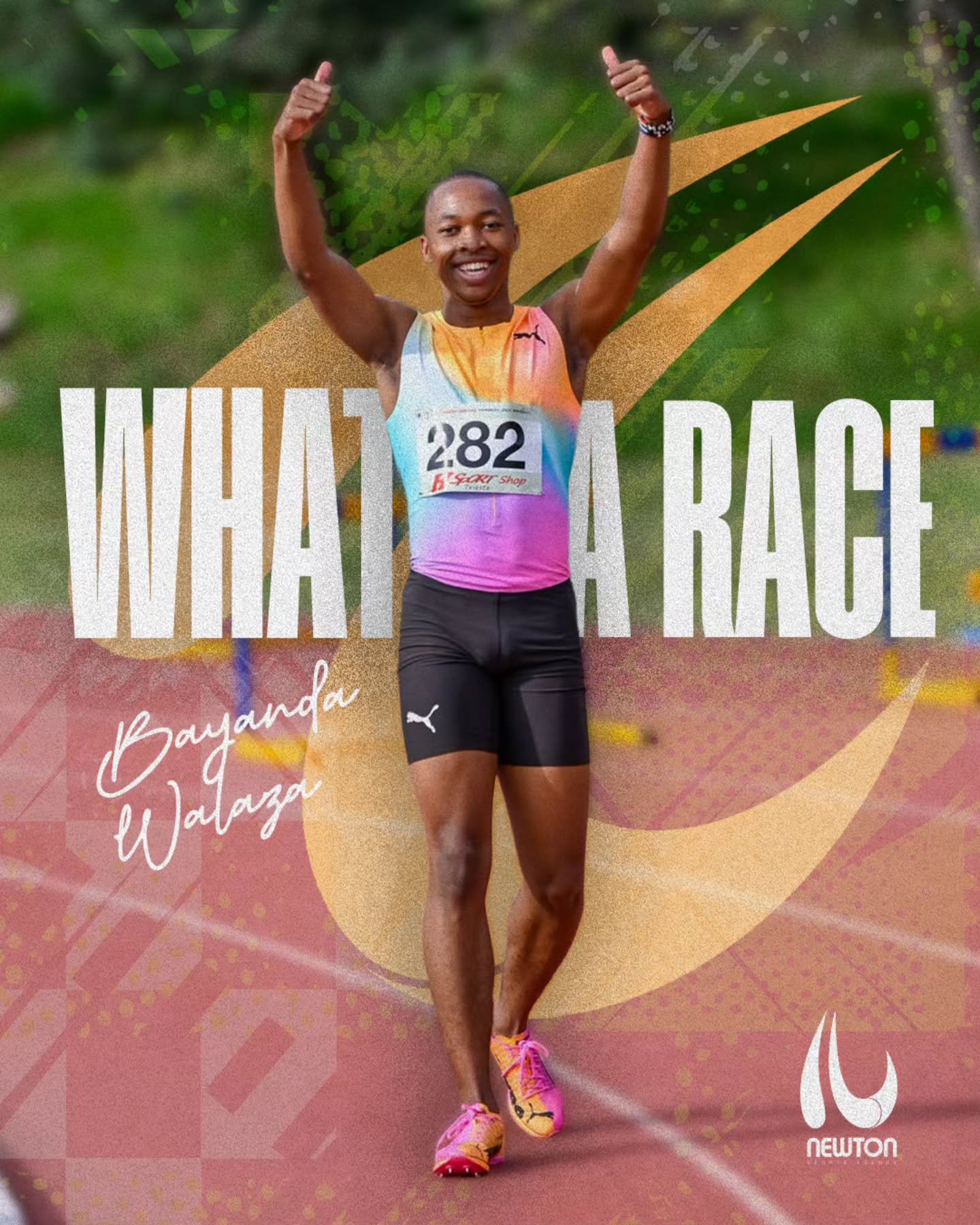 Well run @baya_the_great - a great race to take second place in the 100m in 10.15 at @meetinglucca 🔥

@puma 
@pumarunning