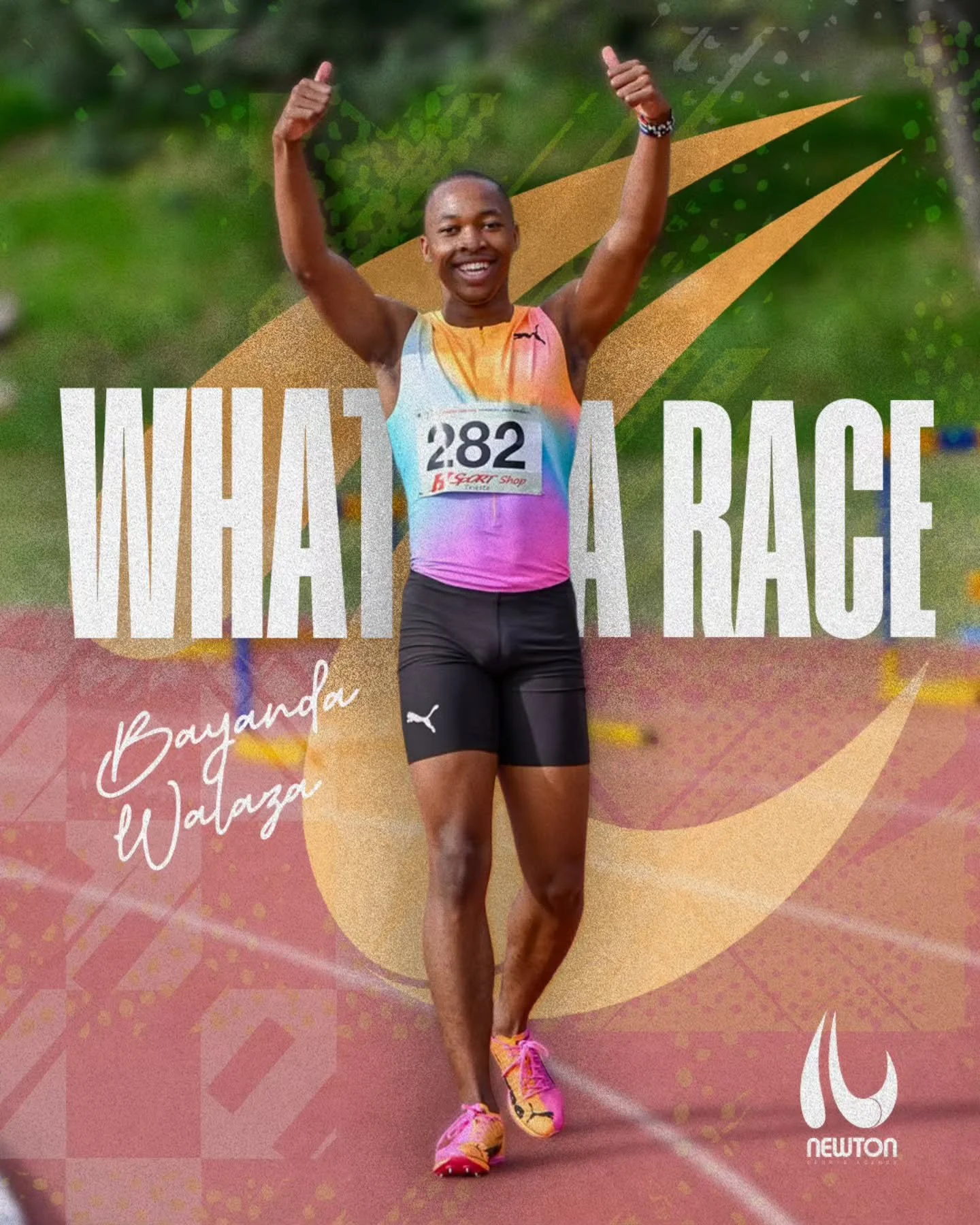 Well run @baya_the_great - a great race to take second place in the 100m in 10.15 at @meetinglucca 🔥

@puma 
@pumarunning