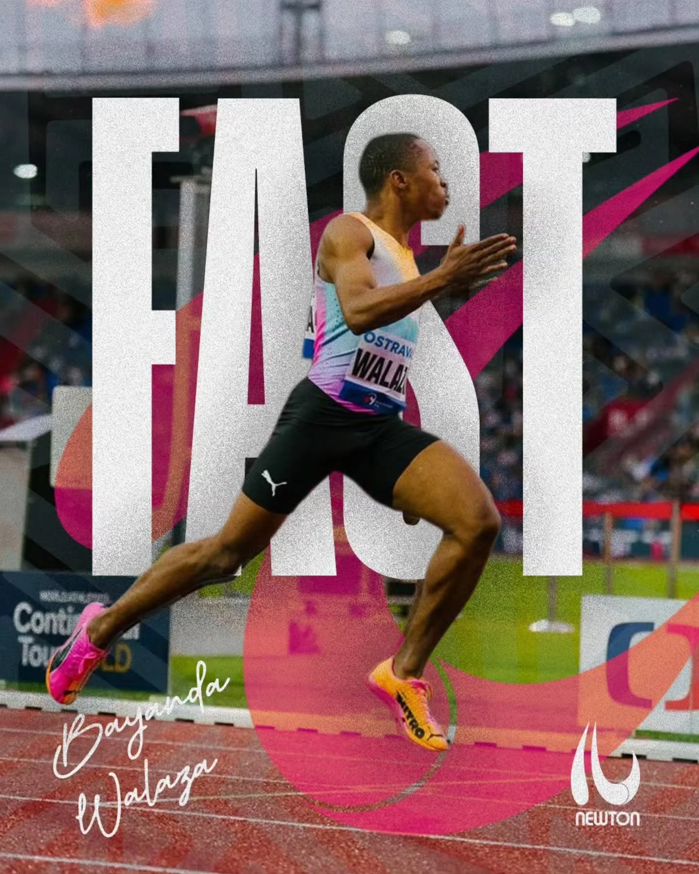 @baya_the_great continues his winning form, this time taking the 100m at the @grandprixbrescia in 10.00🔥

#puma