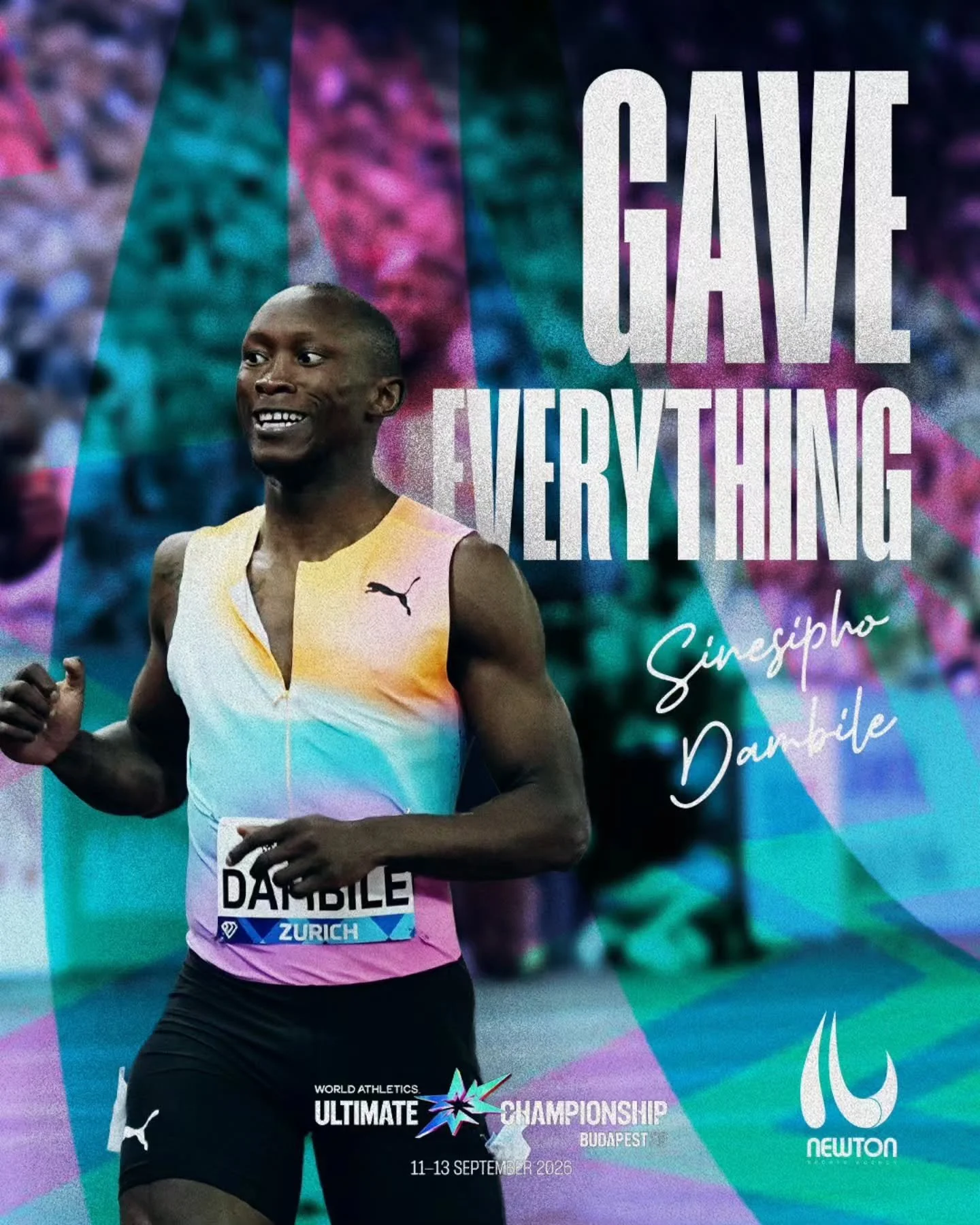 An incredible season for @sdambile - ending 4th at the @ultimateathleticschampionship in another sub 20s performance🔥

Dambile - we love watching you run and enjoy every moment 💙

@pumarunning
@puma