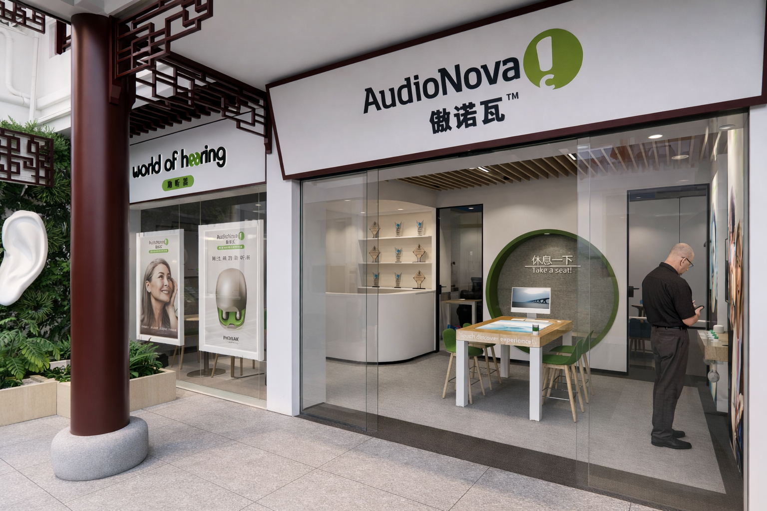 Commercial storefront photography and 3D visualization services for retail and business spaces, helping brands present their architectural identity and spatial design more effectively.