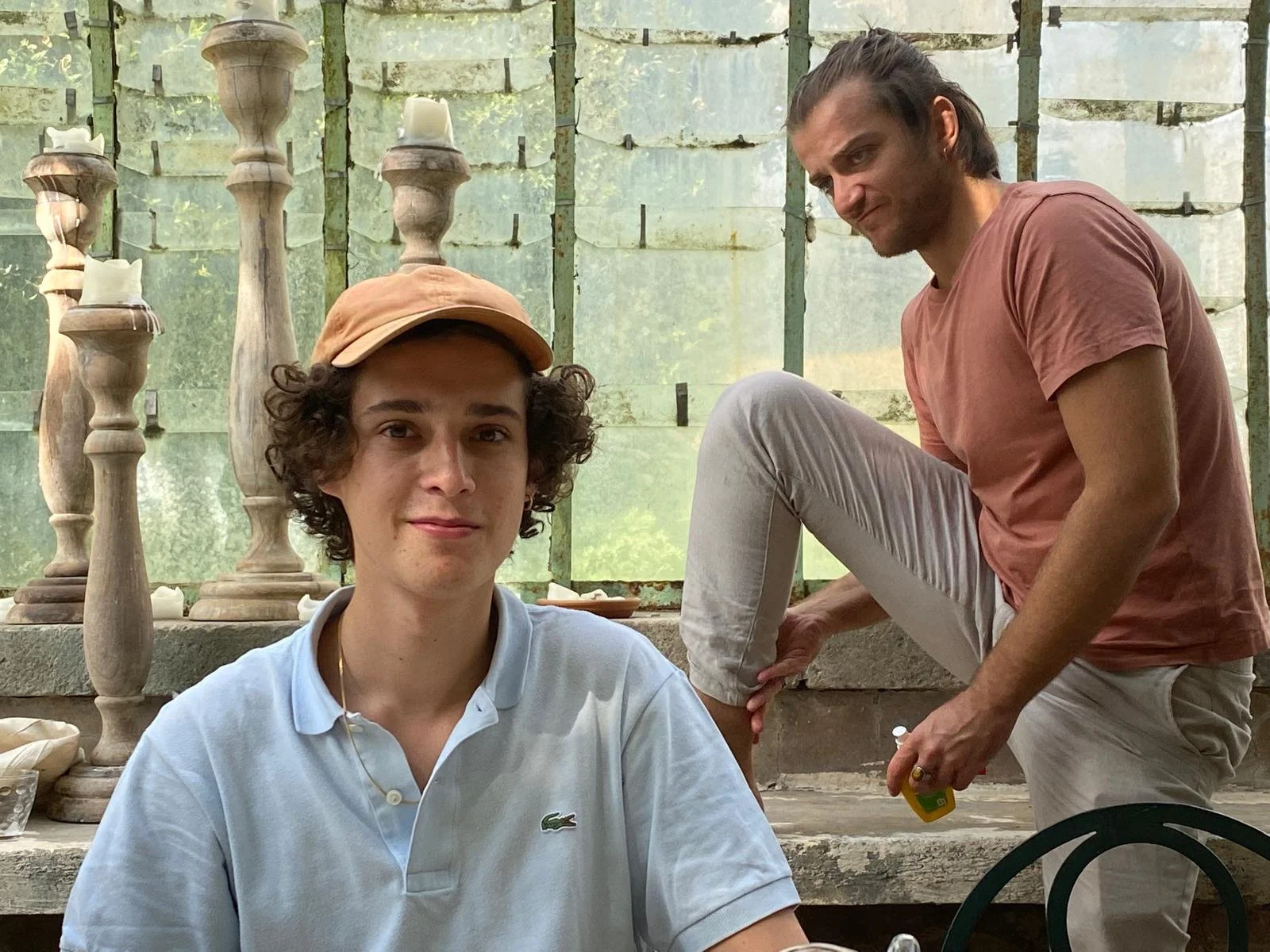 Filippo Scotti "Yong Paolo Sorrentino" and Marco Rabacchi
