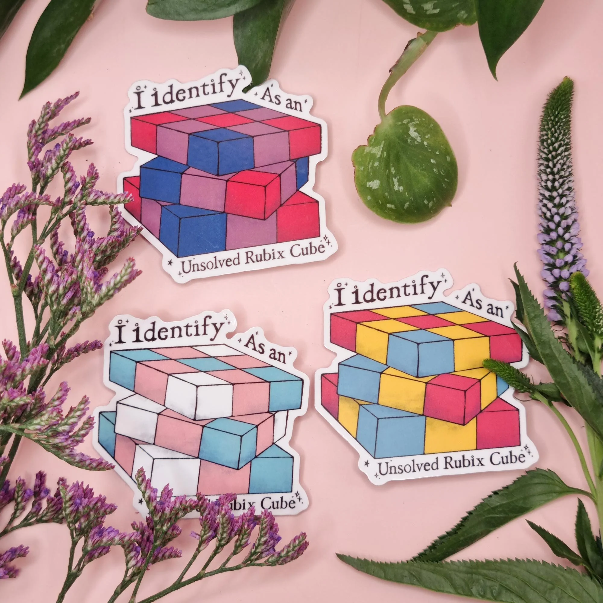 Rubix Cubes Sticker