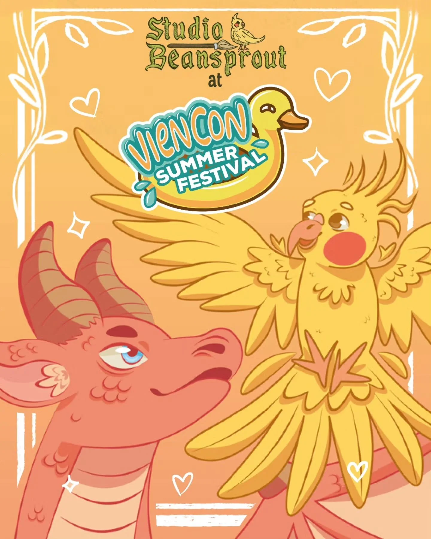 We'll be at @viencon this weekend! We'll be bringing all of our wonderful products, so come check us out if you're there! 🌱☀️

This will be the first con of our 4 this season, we'll be posting a calendar soon! 🌸

#art #artistalley #artwork #convent