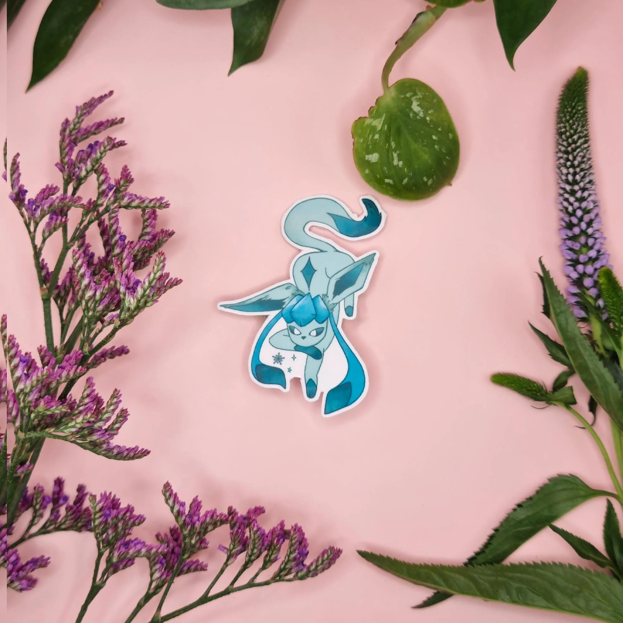 Ice Fox Sticker