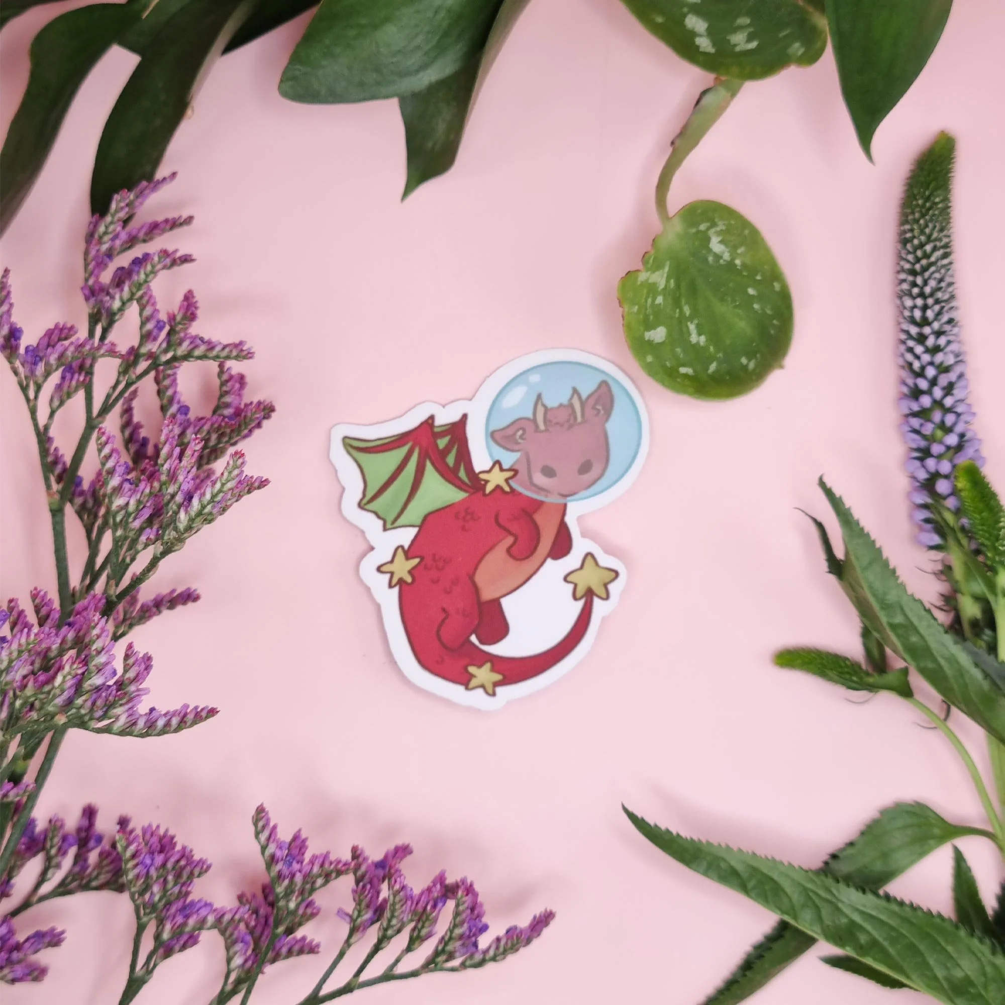 Space Dragon Sticker