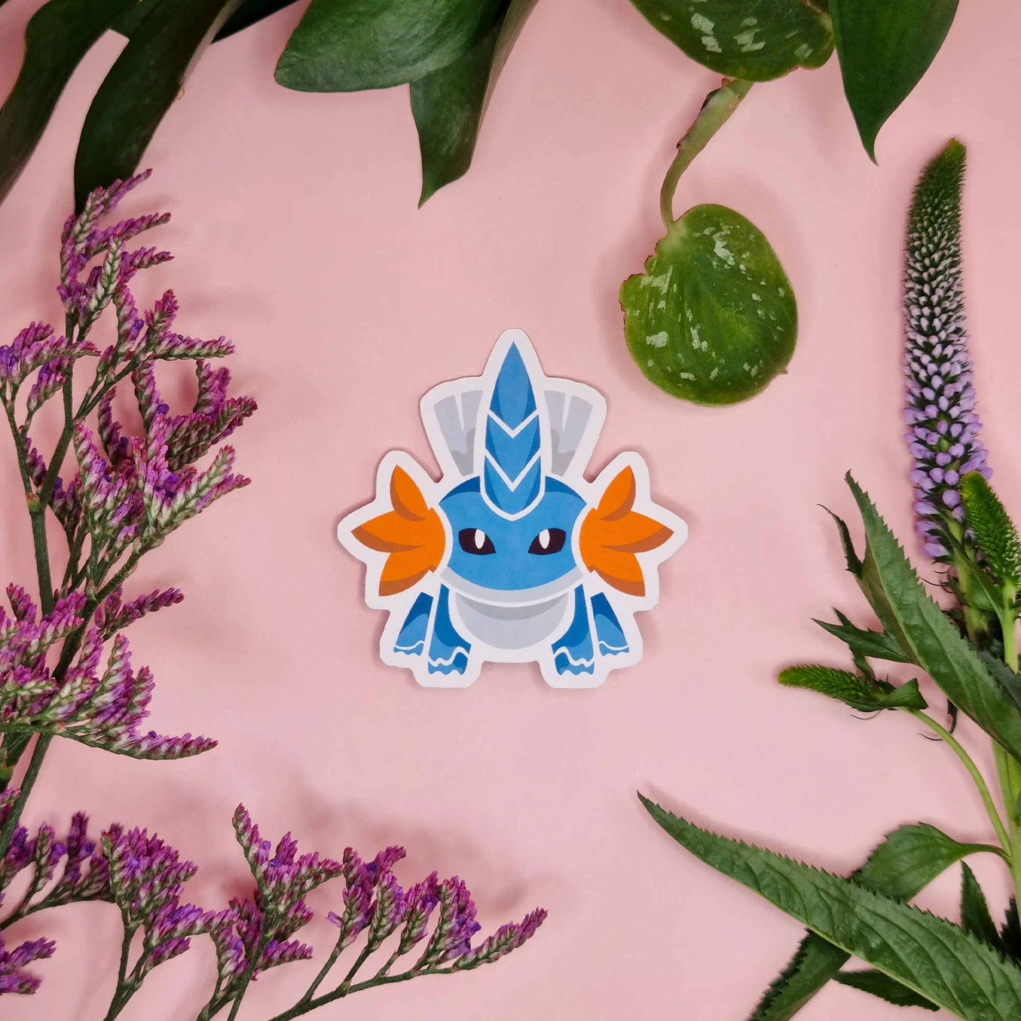 Water Axolotl Sticker
