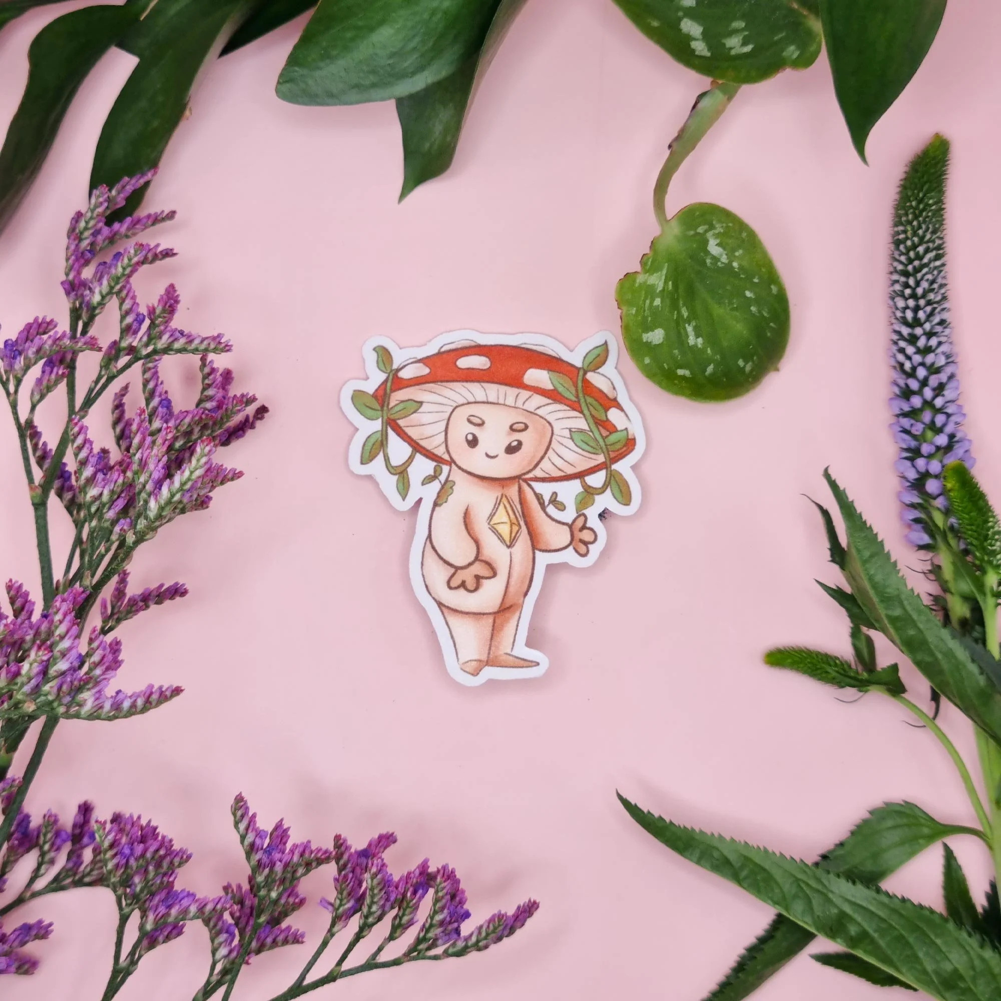 Rusty Mushroom Sticker