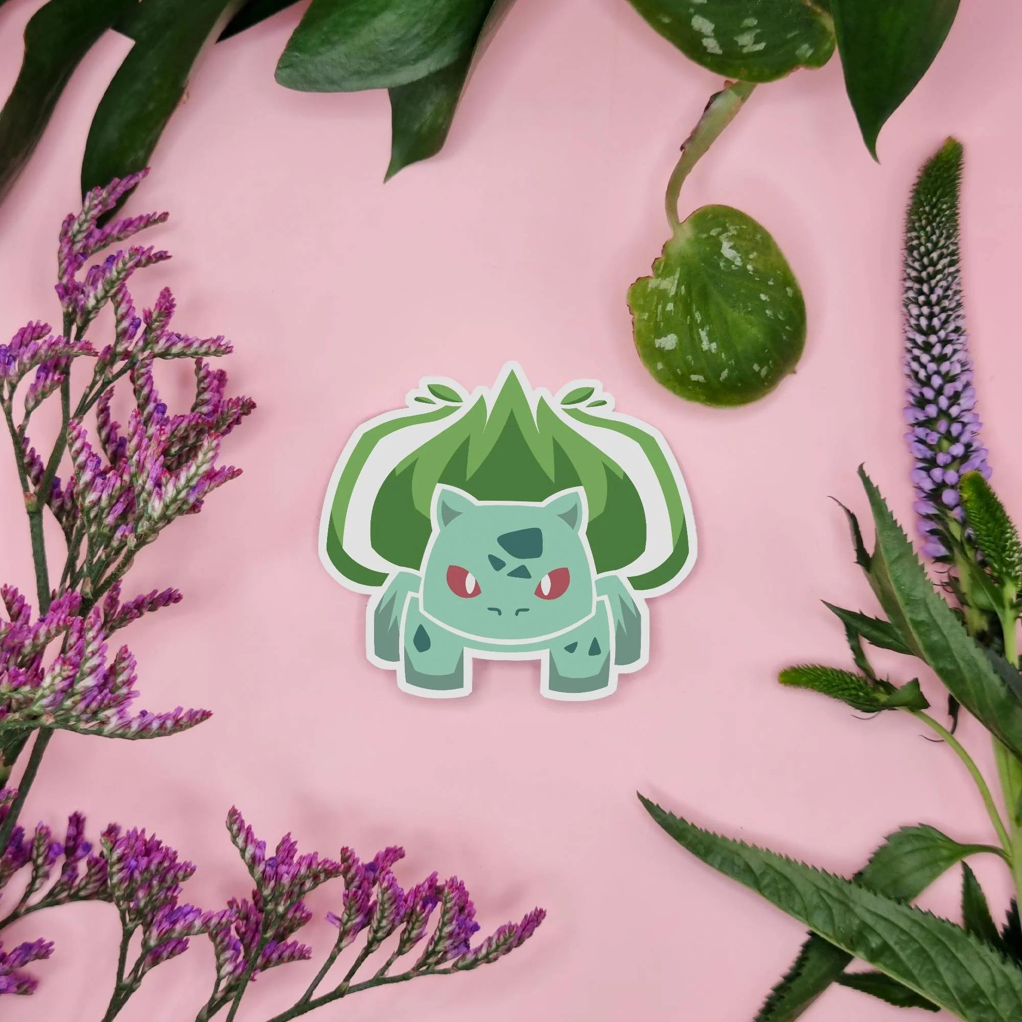 Grass Frog Sticker
