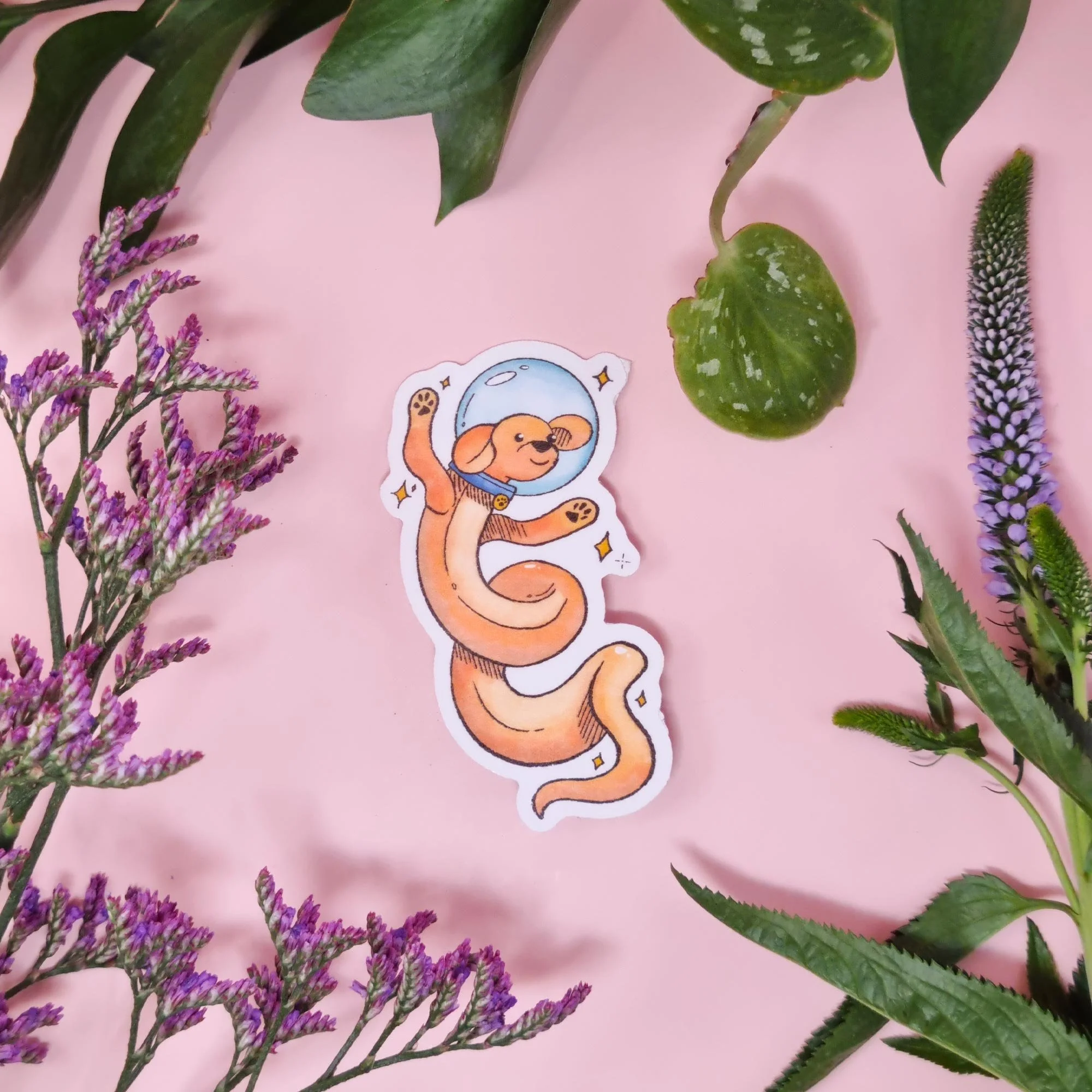 Space Noodle Sticker