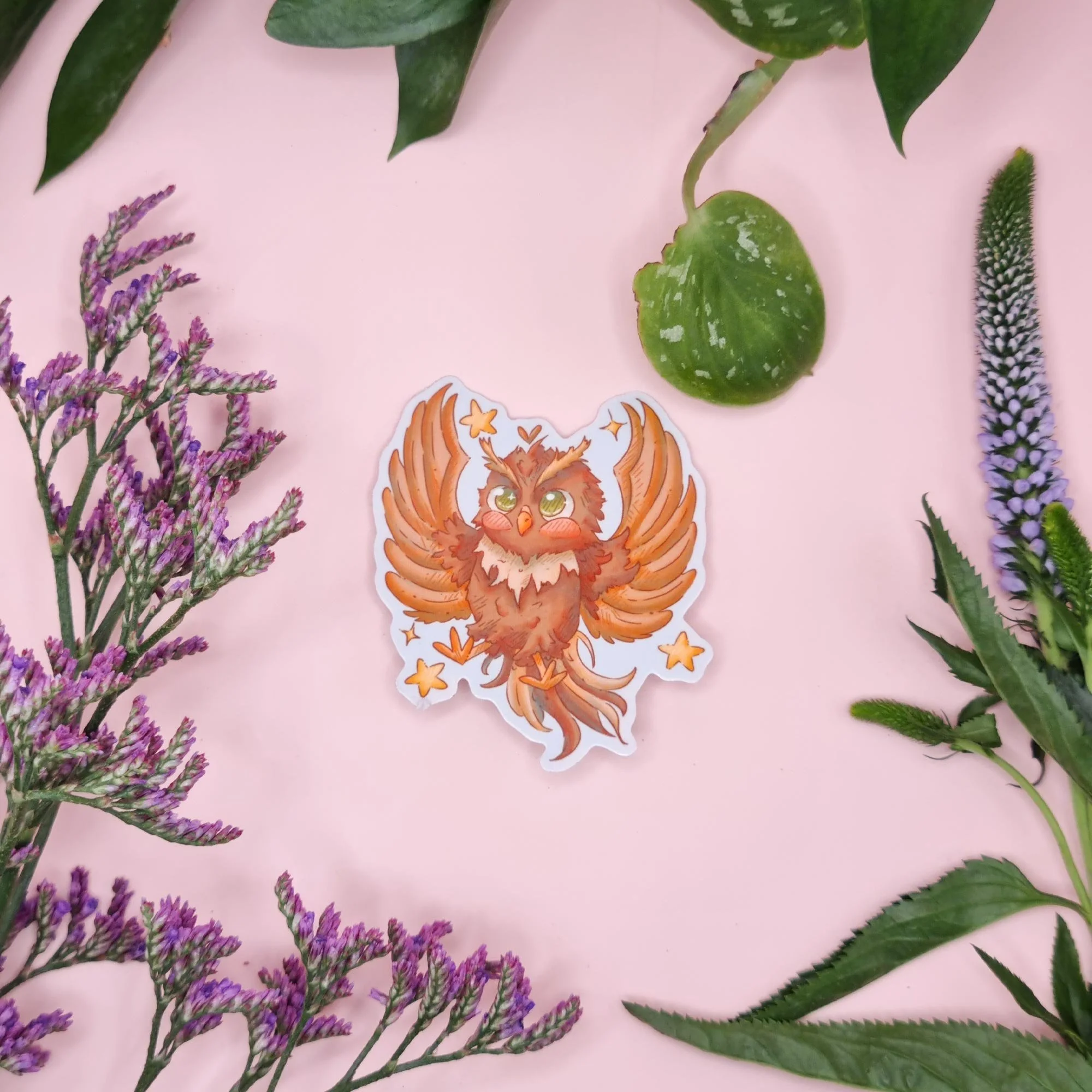 Owl Sticker